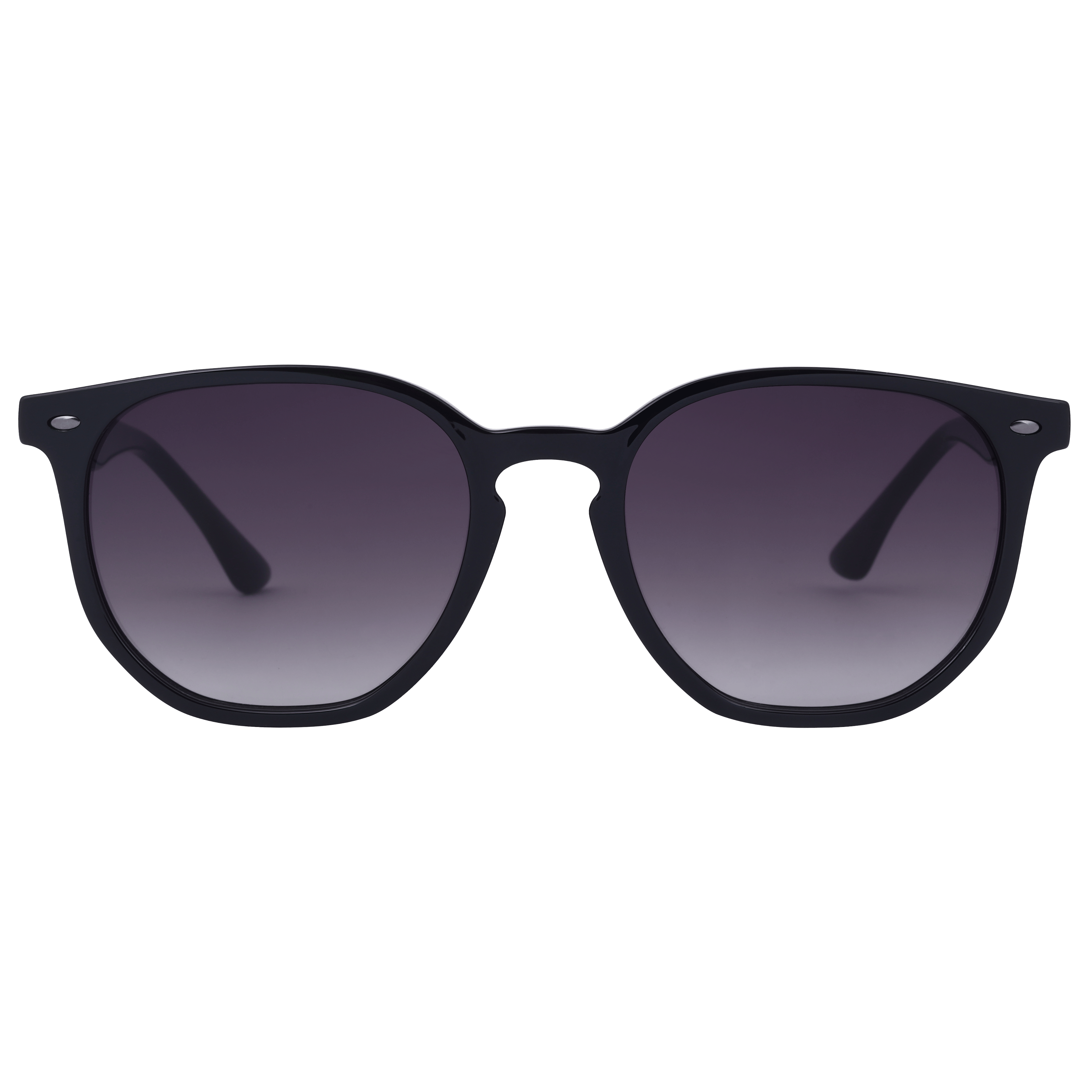 Inspira S84002 Sunglass Black Unisex Full Shell Sunglass — Black frame — view 2