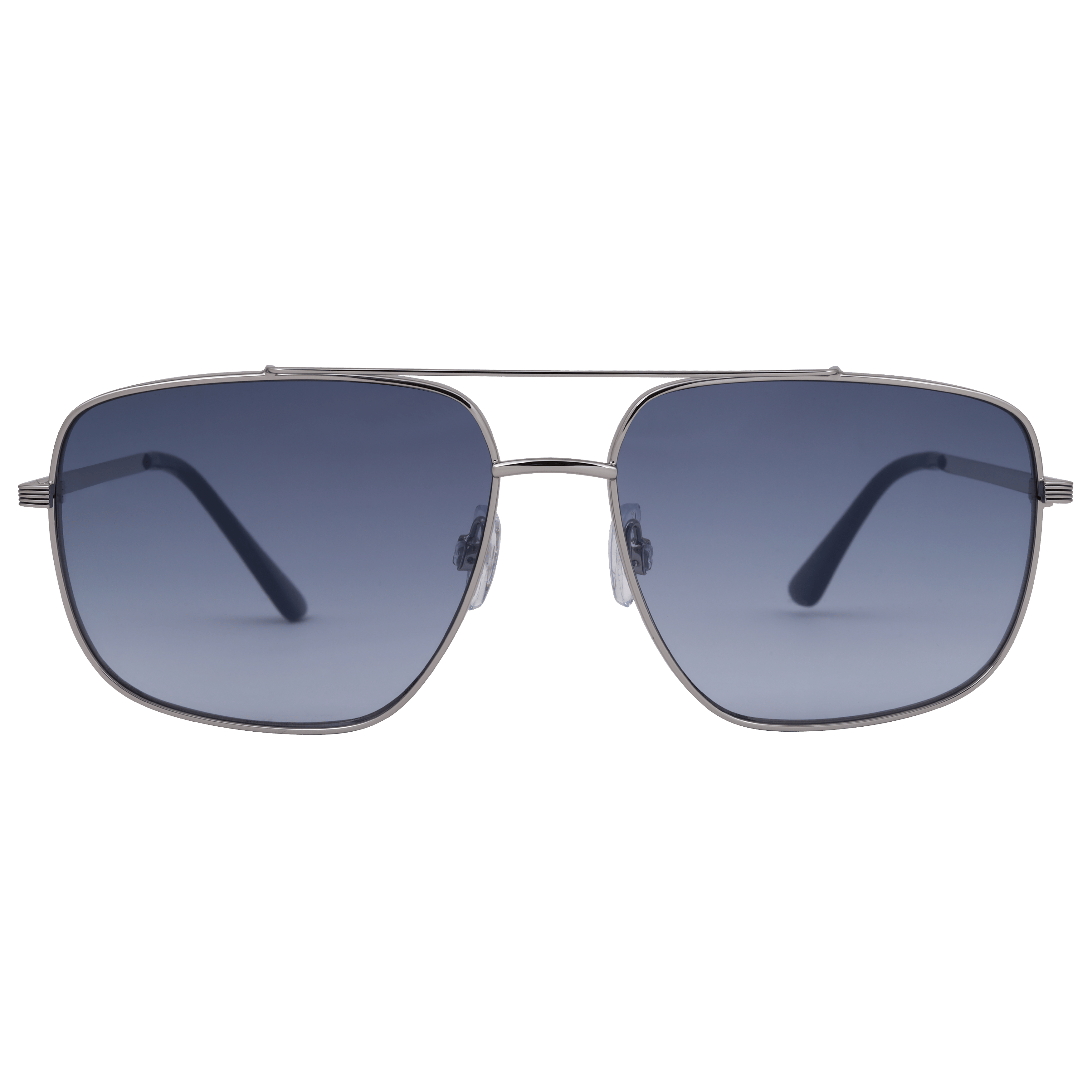 Inspira S900 Sunglass Silver Male Full Metal Sunglass — Silver frame — view 2
