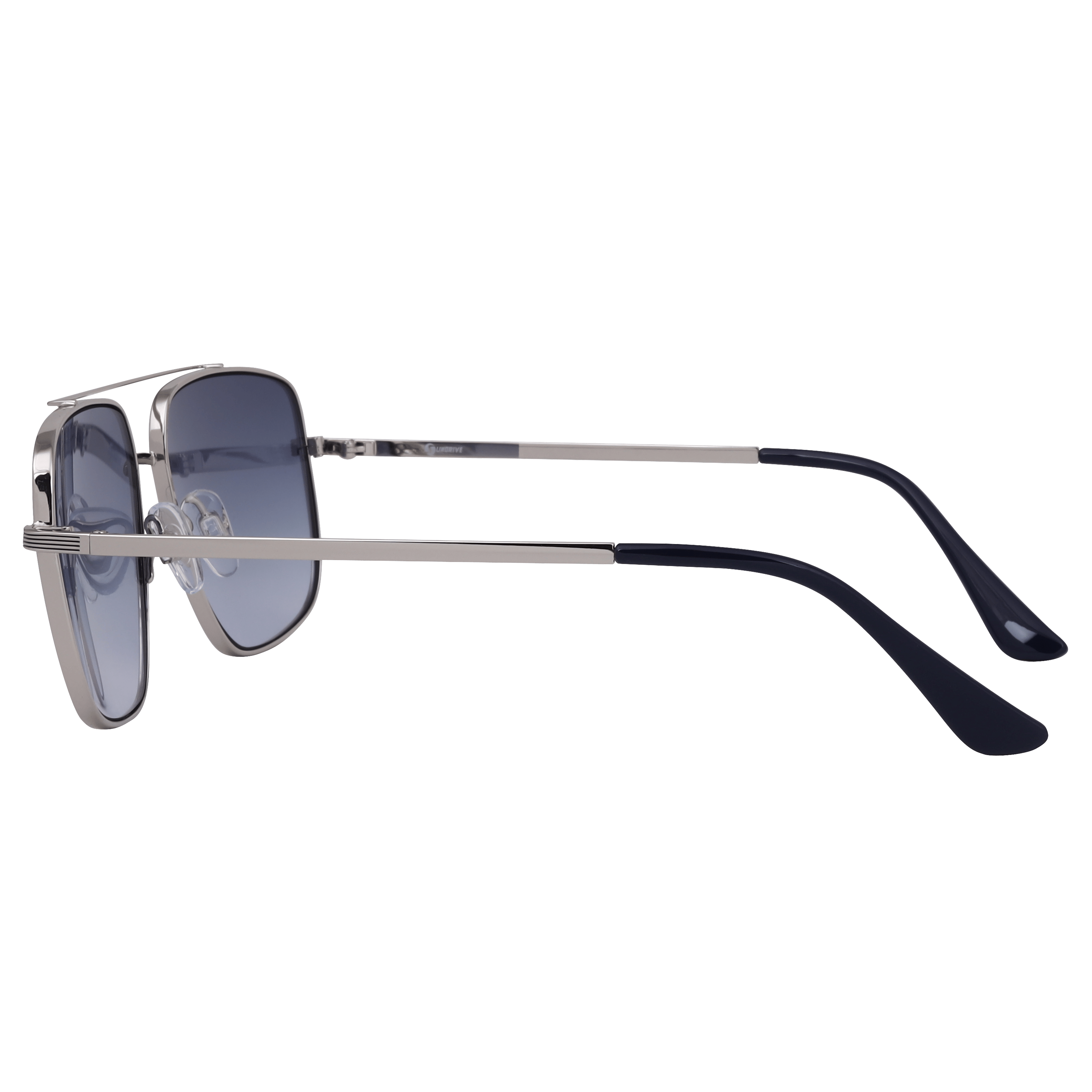 Inspira S900 Sunglass Silver Male Full Metal Sunglass — Silver frame — view 3