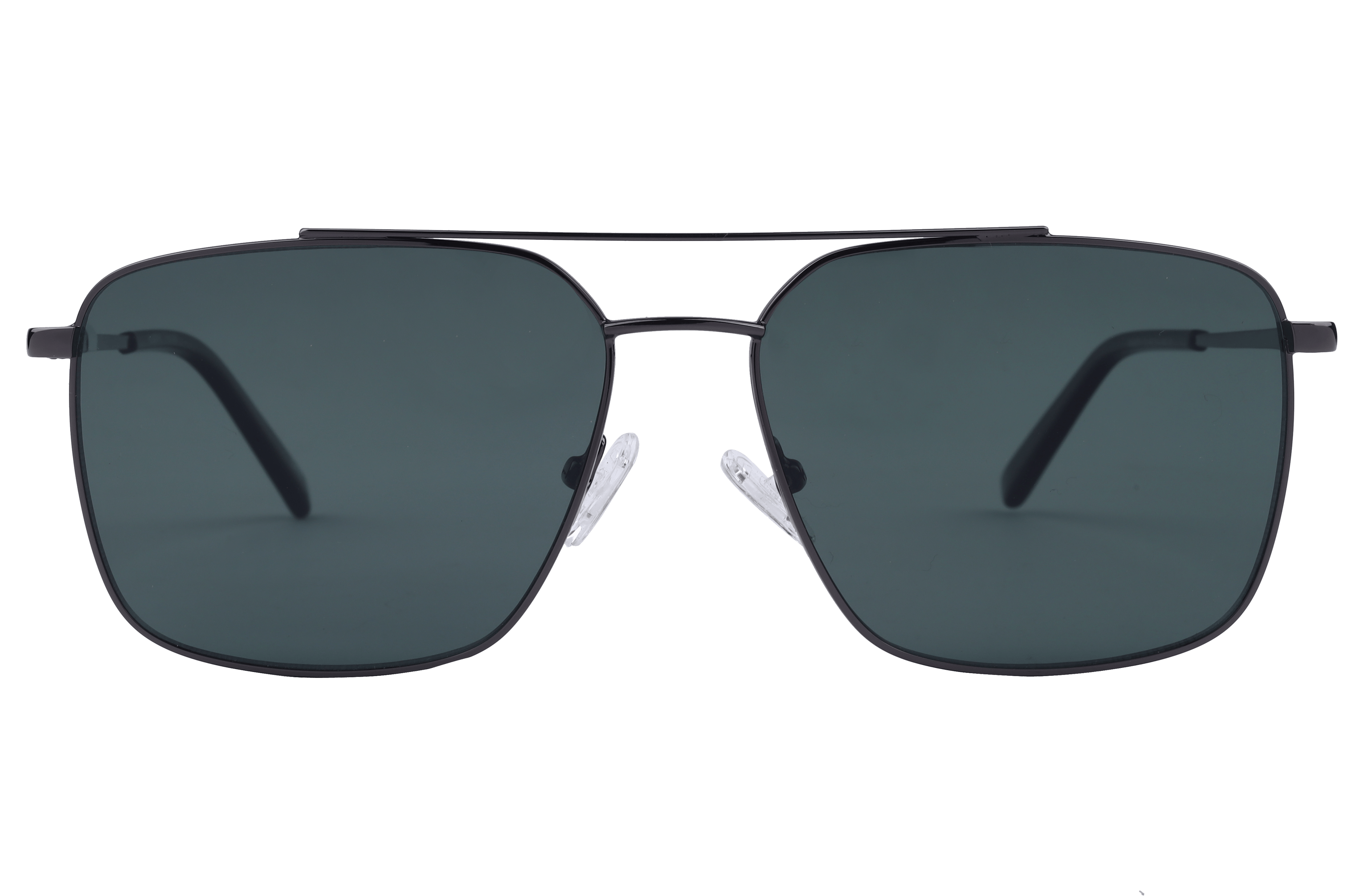 Inspira BS8075 Sunglass Gun Metal Male Full Metal Sunglass — Gun Metal frame — view 2