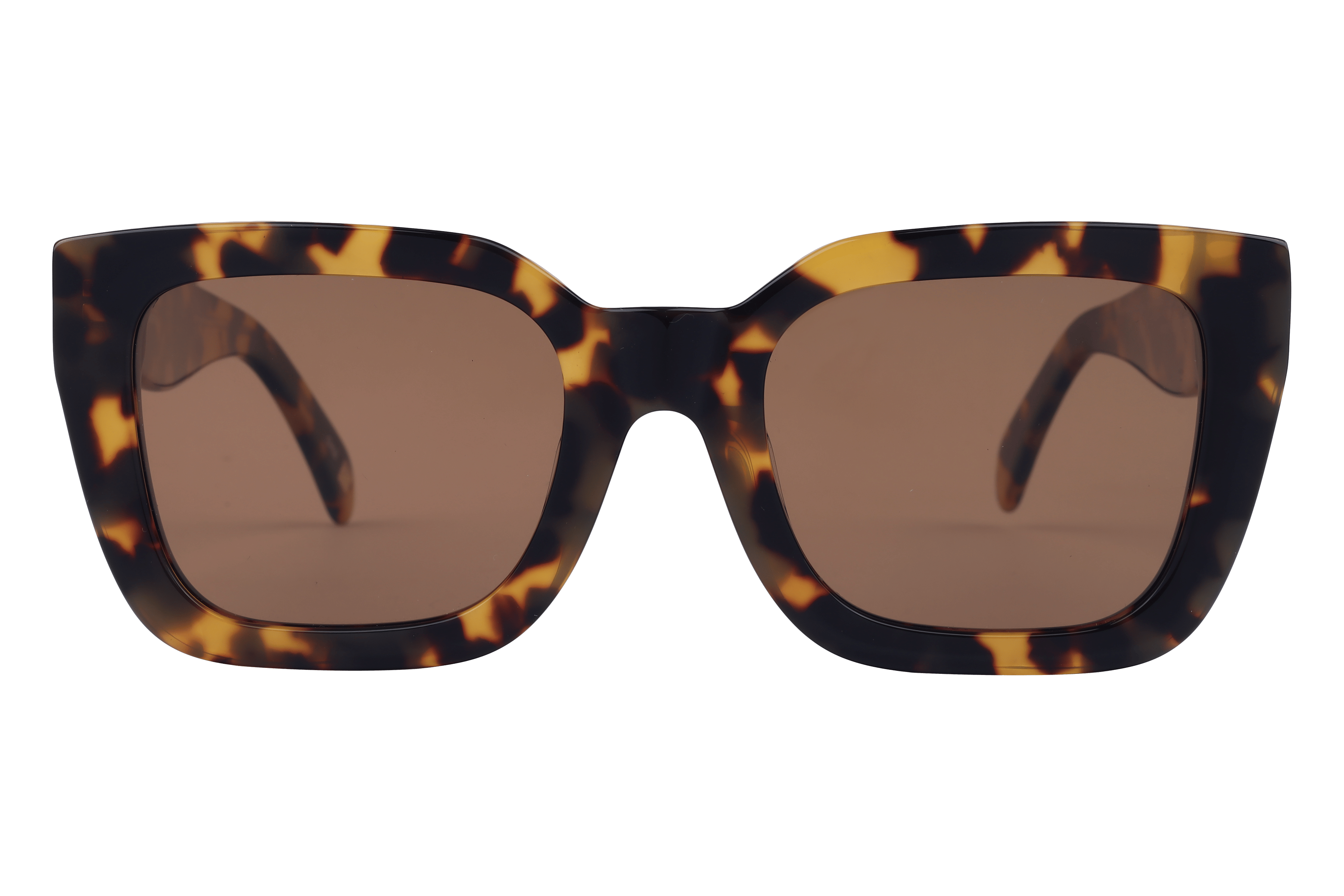 Inspira AT8213 Sunglass Tortoise Unisex Full Shell Sunglass — Tortoise frame — view 2