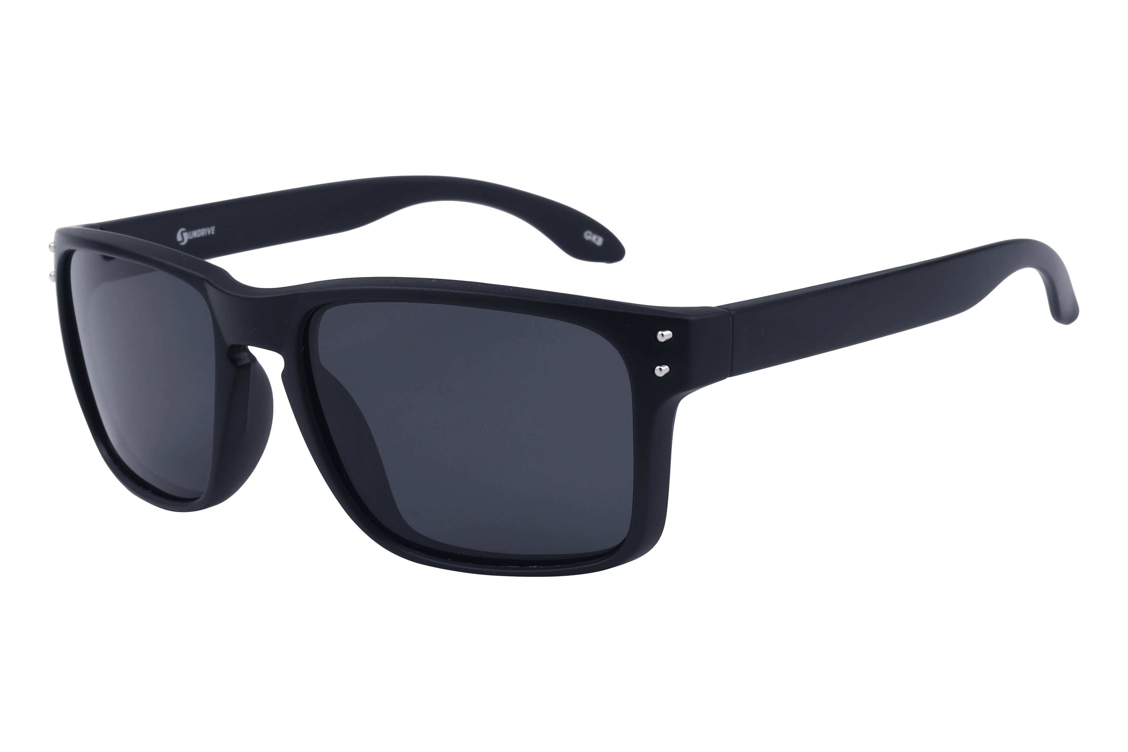 Inspira PL532 Sunglass Matt Black Male Full Shell — Matt Black frame