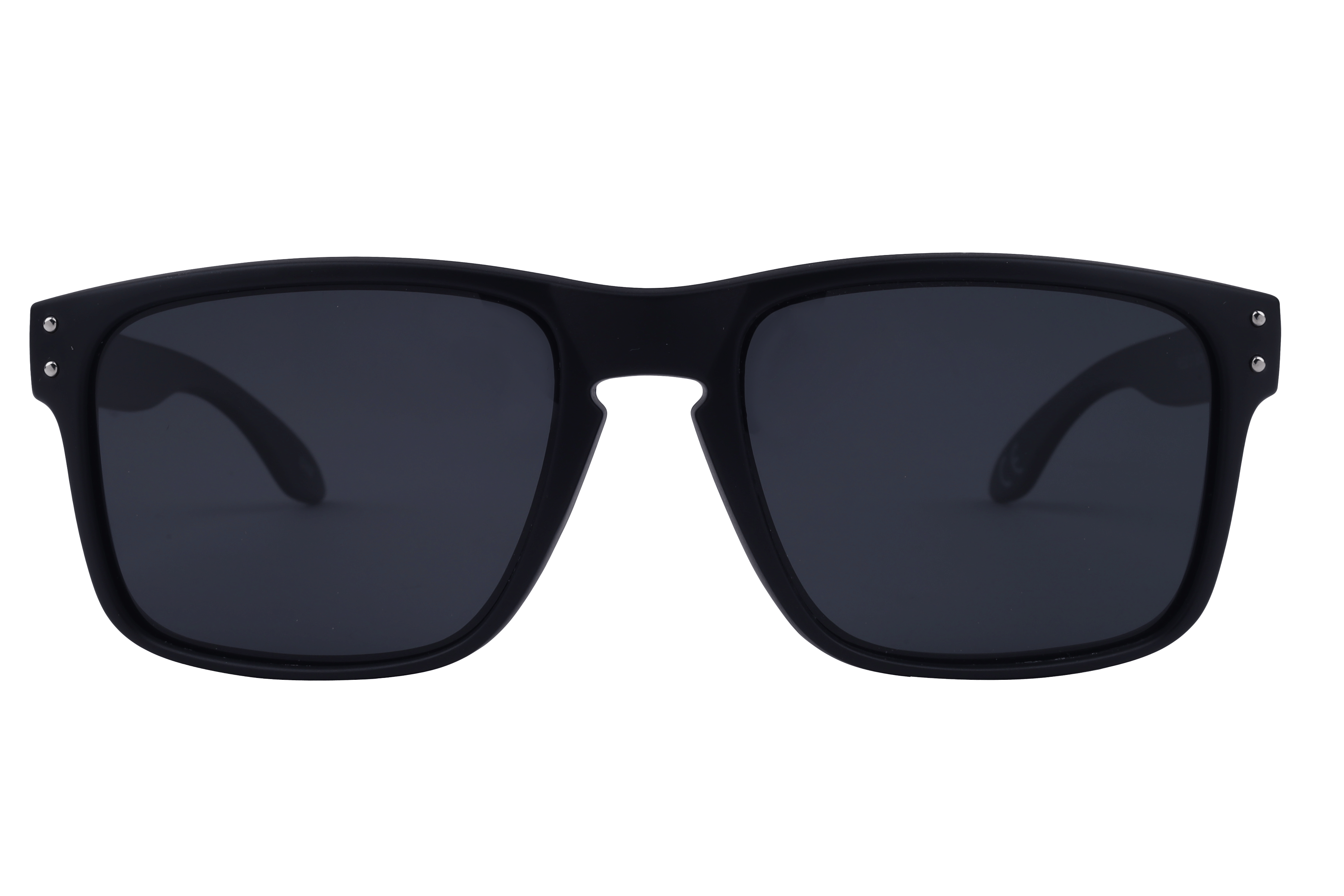 Inspira PL532 Sunglass Matt Black Male Full Shell Sunglass — Matt Black frame — view 2