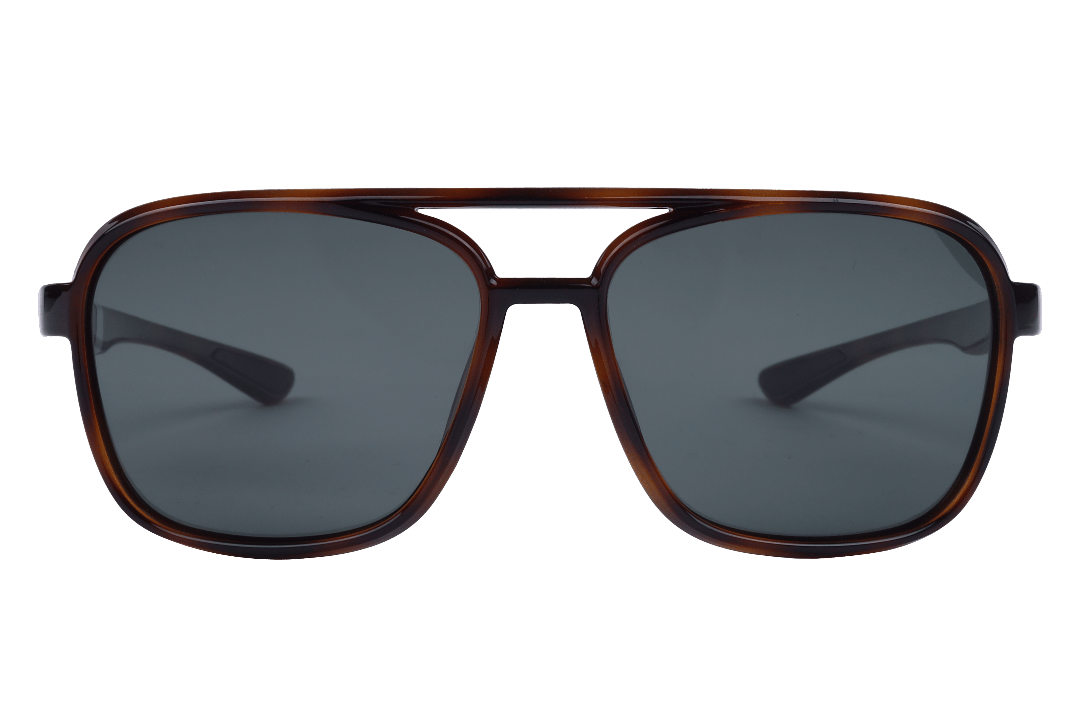 Inspira S958 Sunglass Havana Male Full Shell Sunglass — Havana frame — view 2