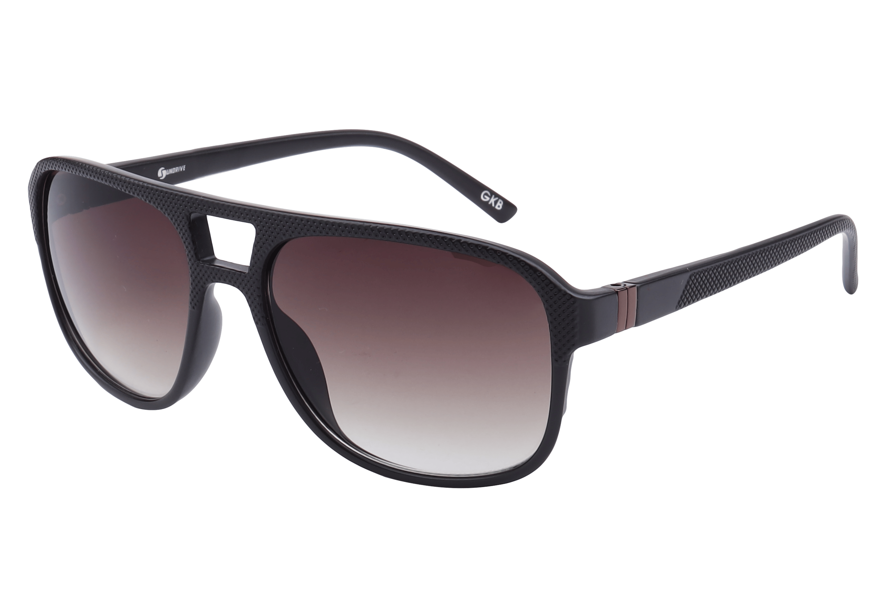 Inspira SD 1223 Sunglass Brown Male Full Shell — Brown frame