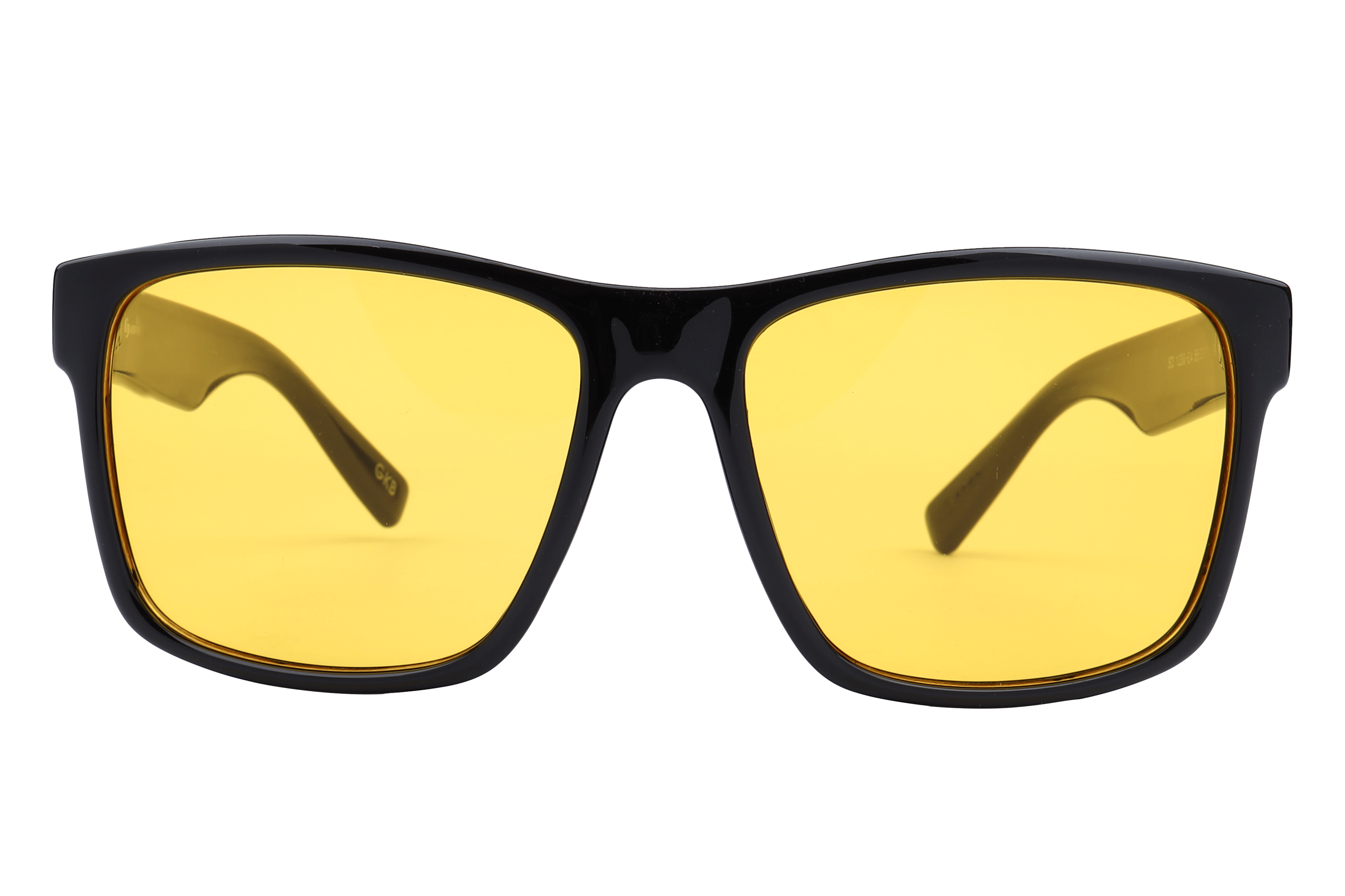 Inspira SD 1230 Sunglass Black Male Full Shell — Transparent Grey frame
