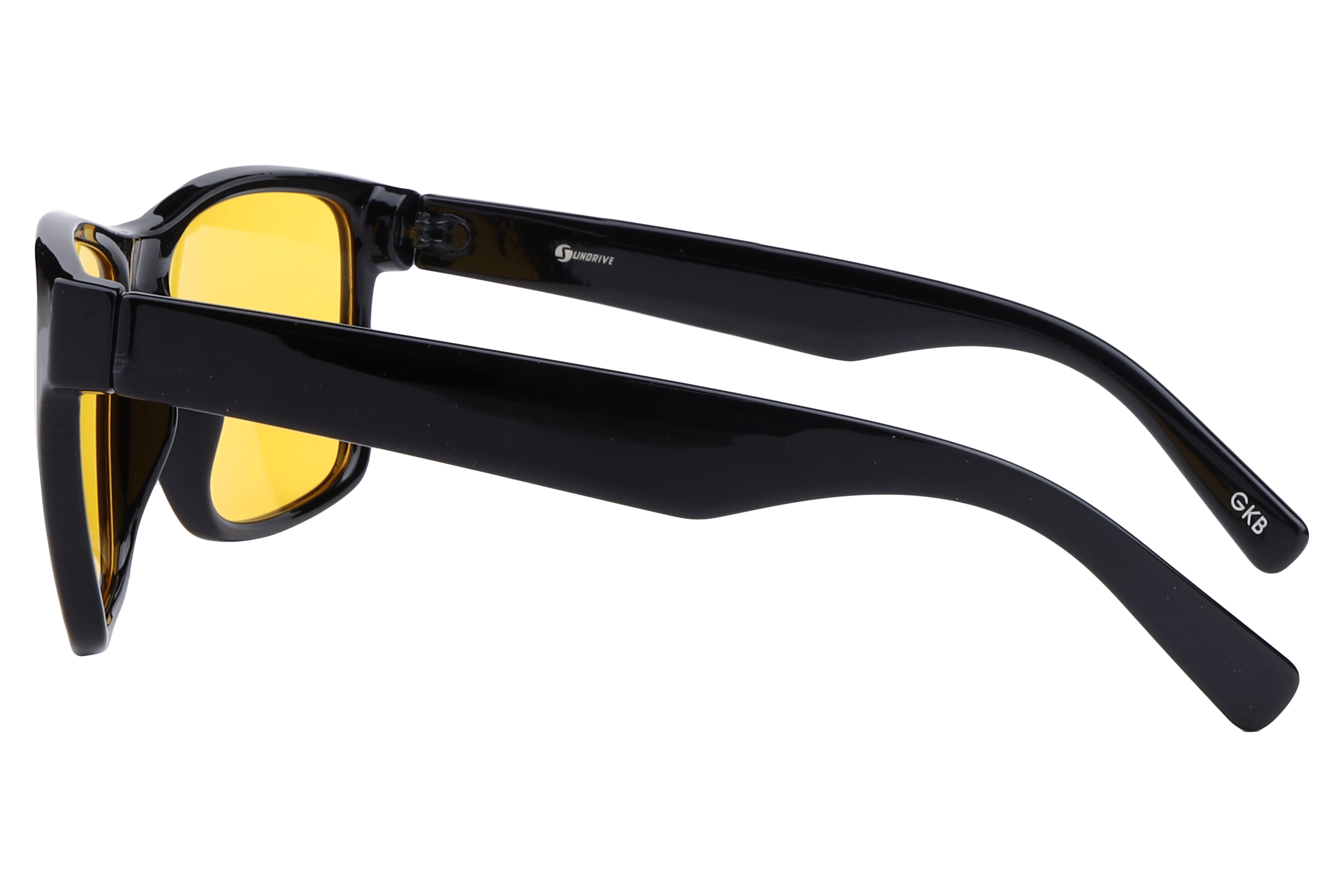 Inspira SD 1230 Sunglass Black Male Full Shell Sunglass — view 3
