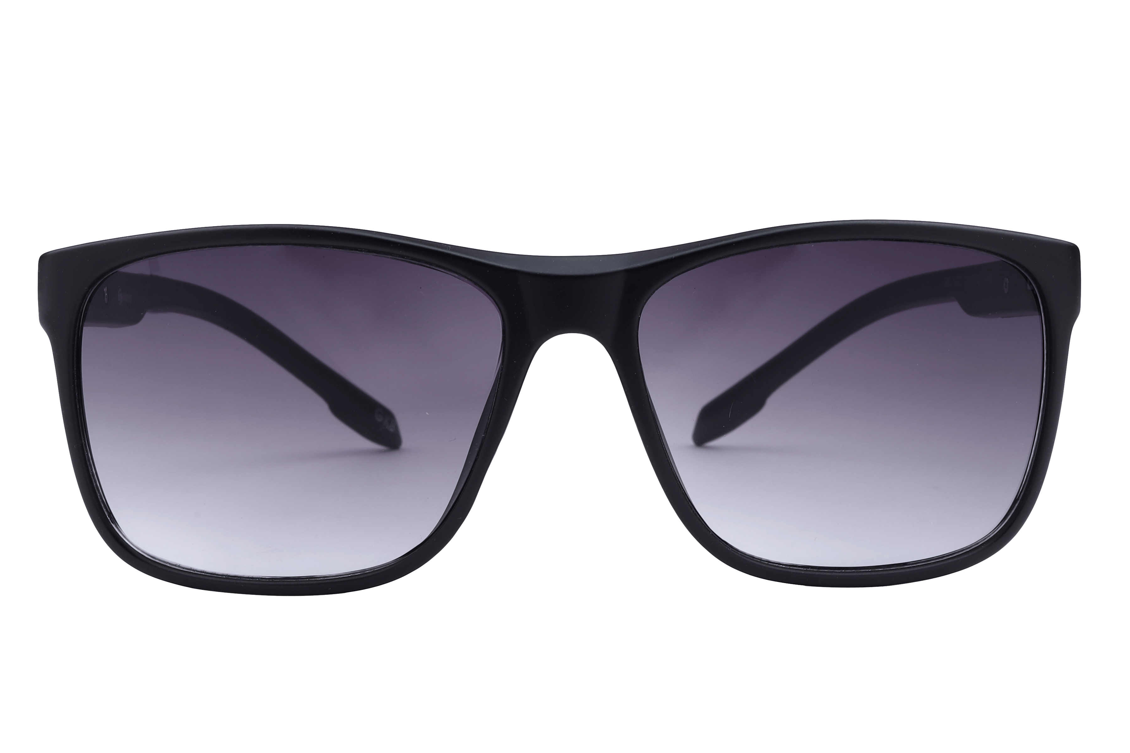 Inspira SD 1227 Sunglass Matt Black Male Full Shell Sunglass — Matt Black frame — view 2