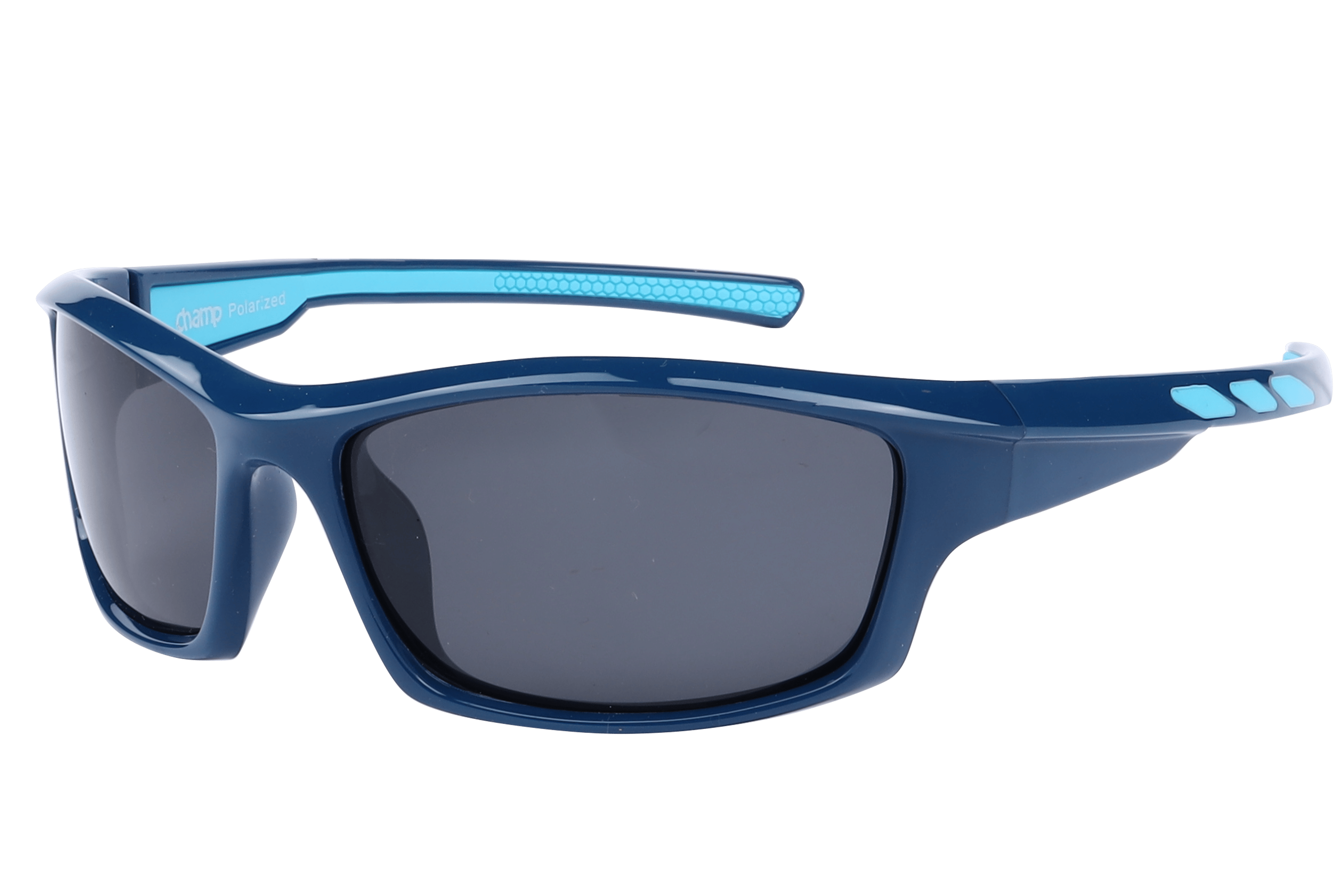 Champ S8004 Sunglass Blue Kids Full Shell — Blue frame