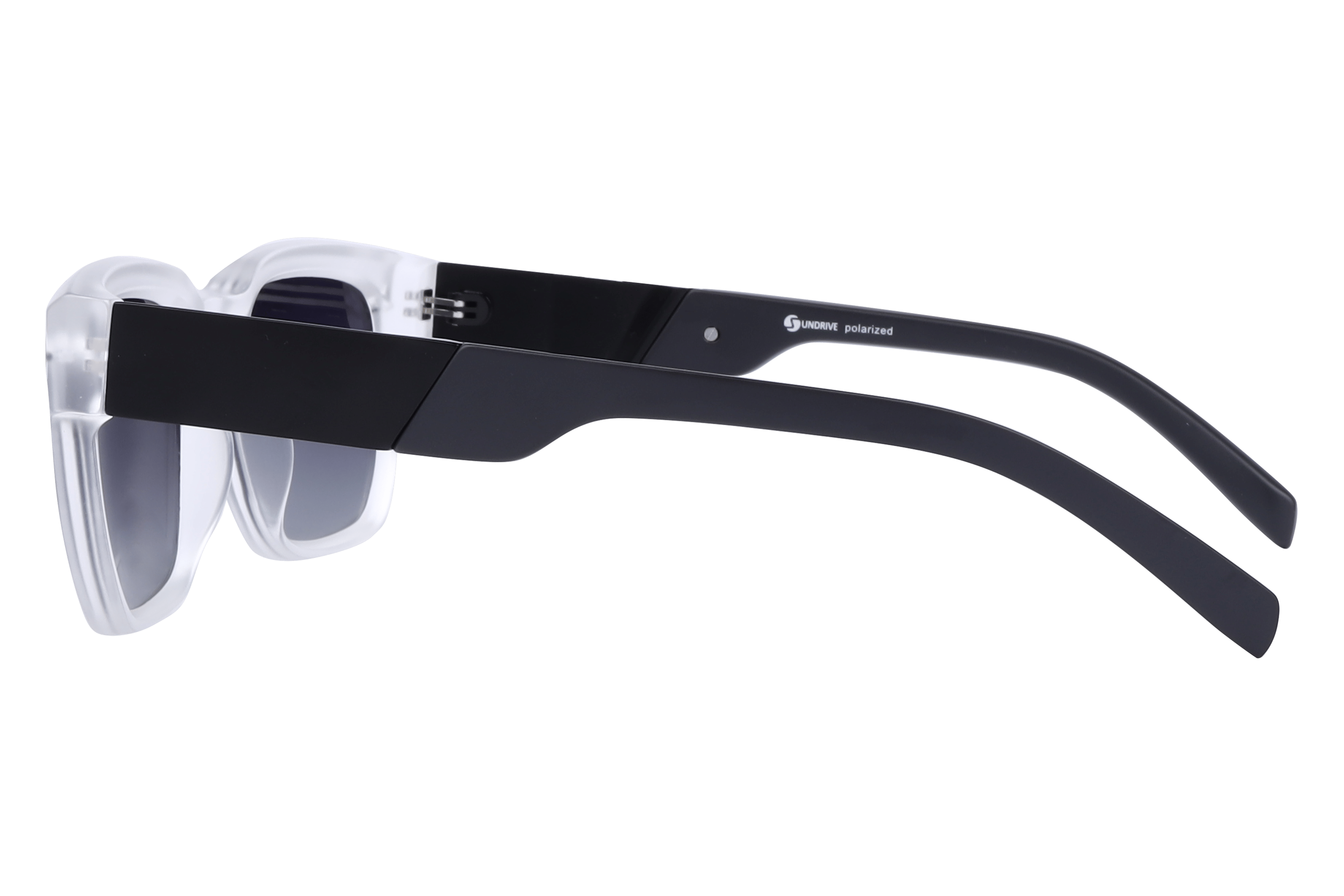 Inspira S1007 Sunglass Matt Transparent Male Full Metal Sunglass — view 3