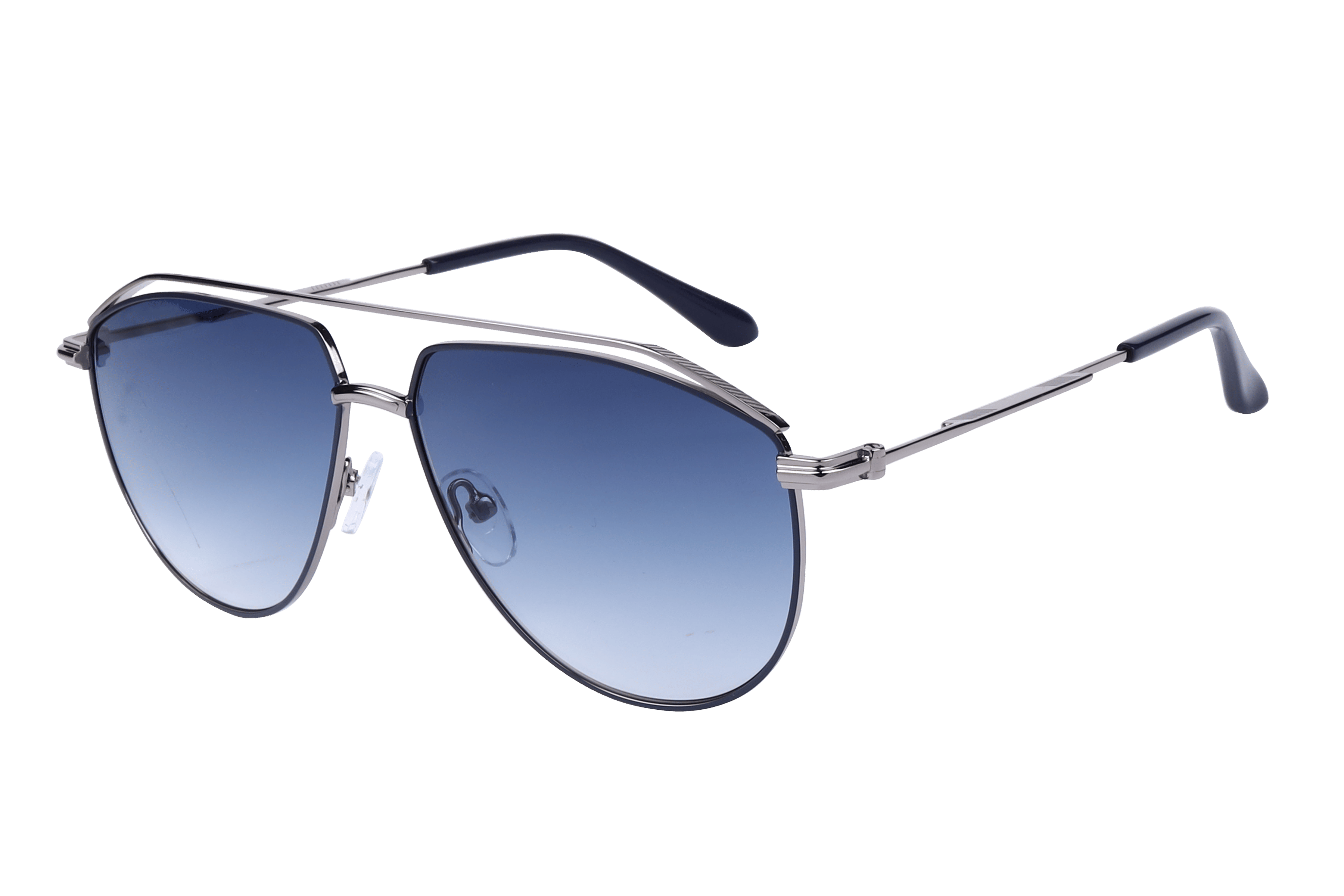 Inspira S1023 Sunglass Matt Blue Male Full Metal — Matt Blue frame