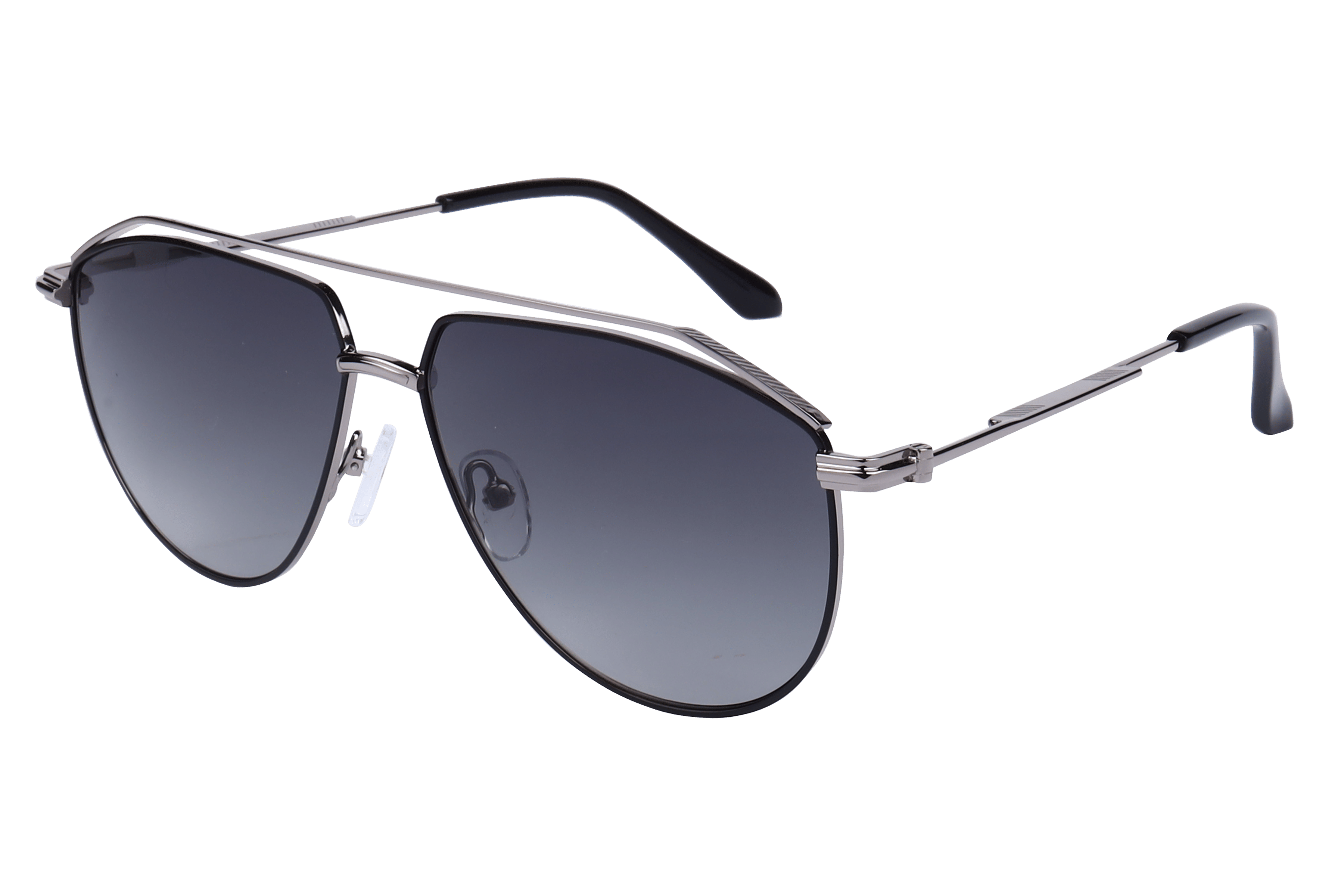Inspira S1023 Sunglass Matt Black Male Full Metal — Matt Black frame