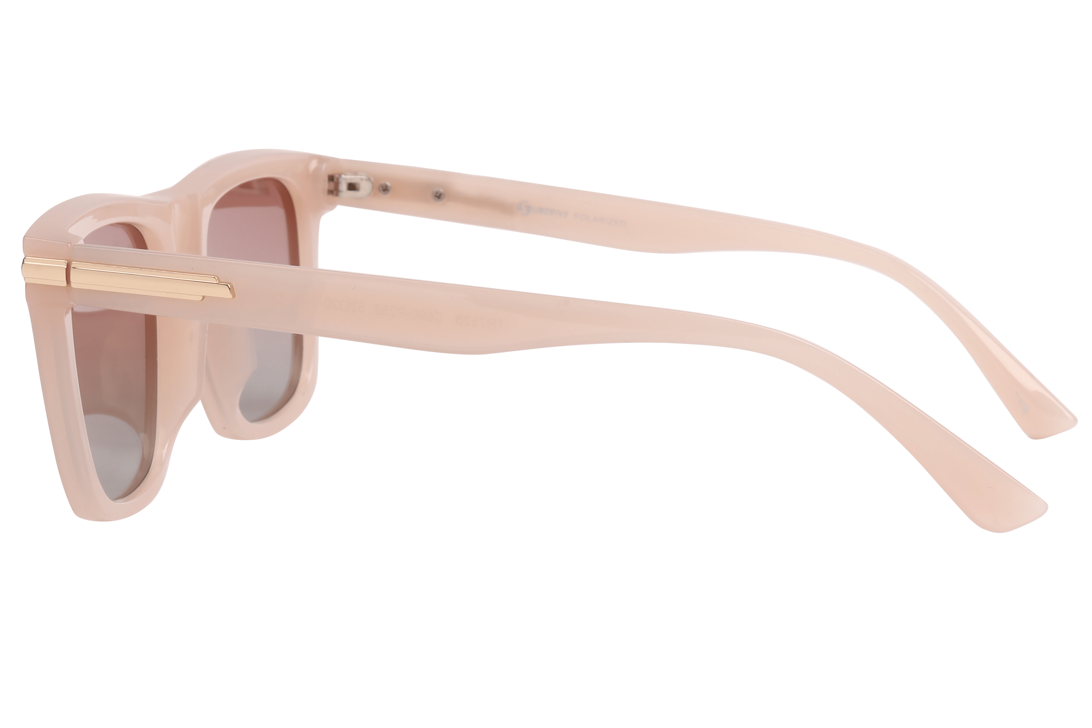 Inspira TR7528 Sunglass Beige Male Full Shell Sunglass — Beige frame — view 3