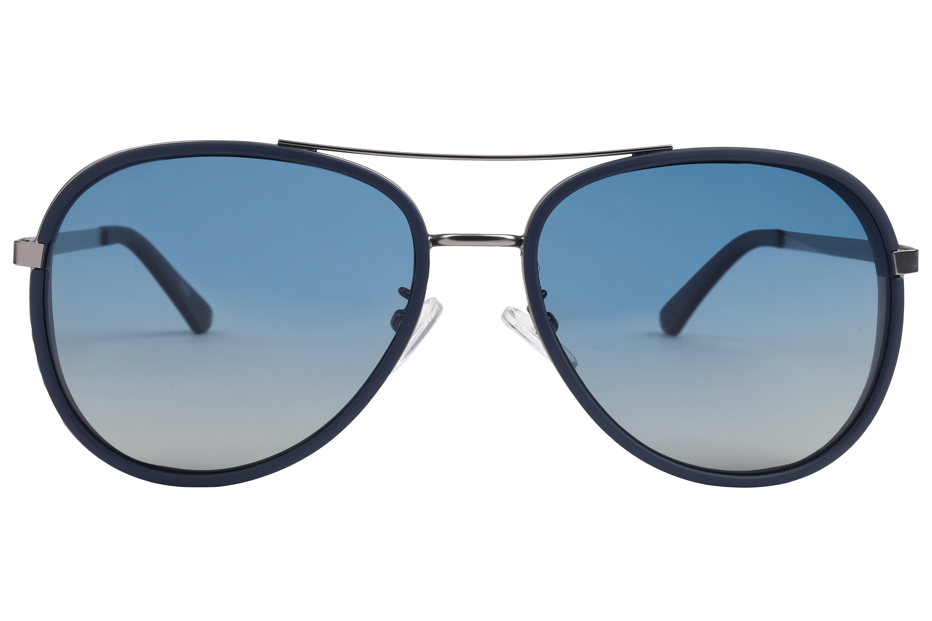 Inspira AK17166 Sunglass Matt Blue Male Full Metal Sunglass — Matt Blue frame — view 2