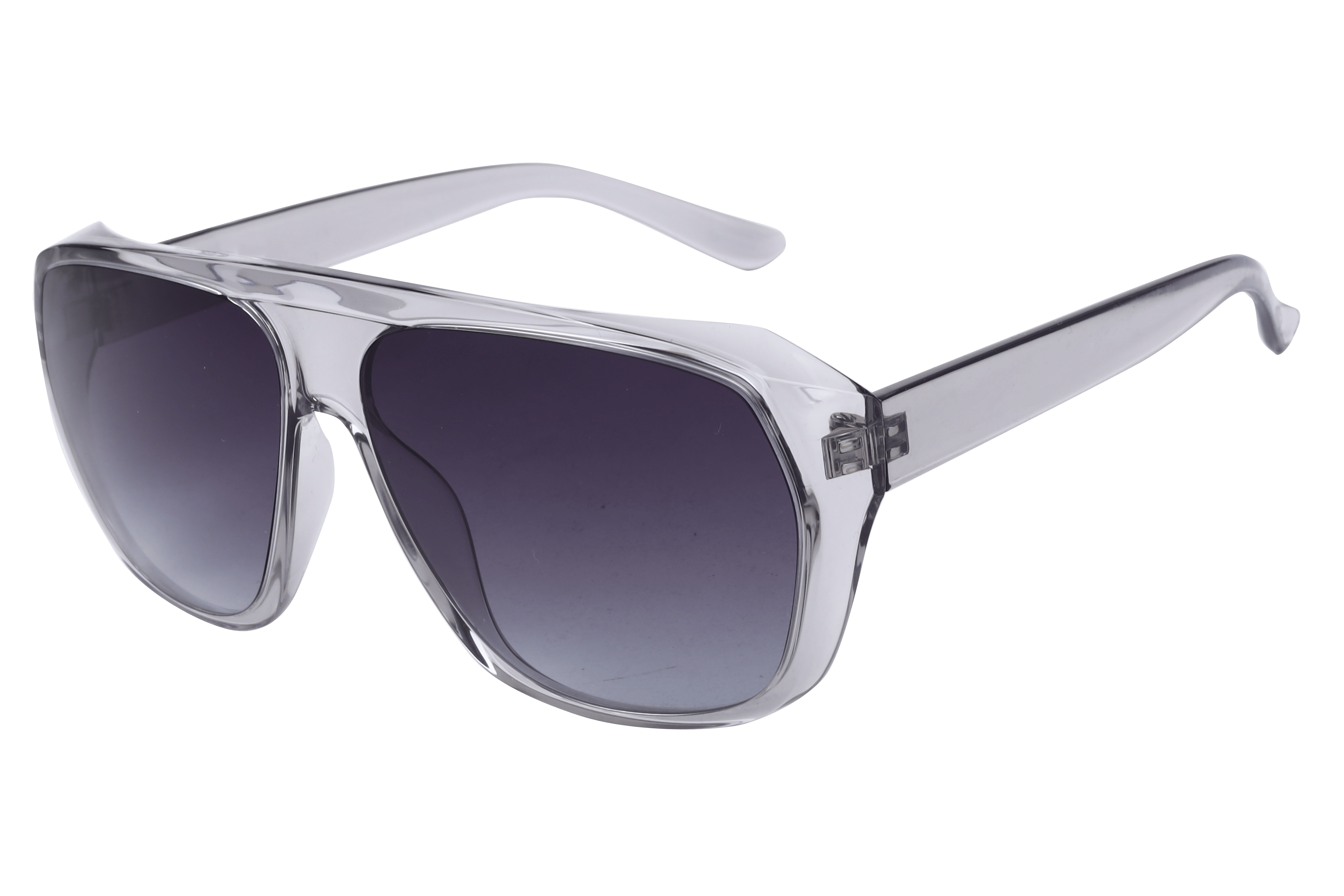 Inspira S1005 Sunglass Transparent Grey Male Full Shell — Transparent Grey frame