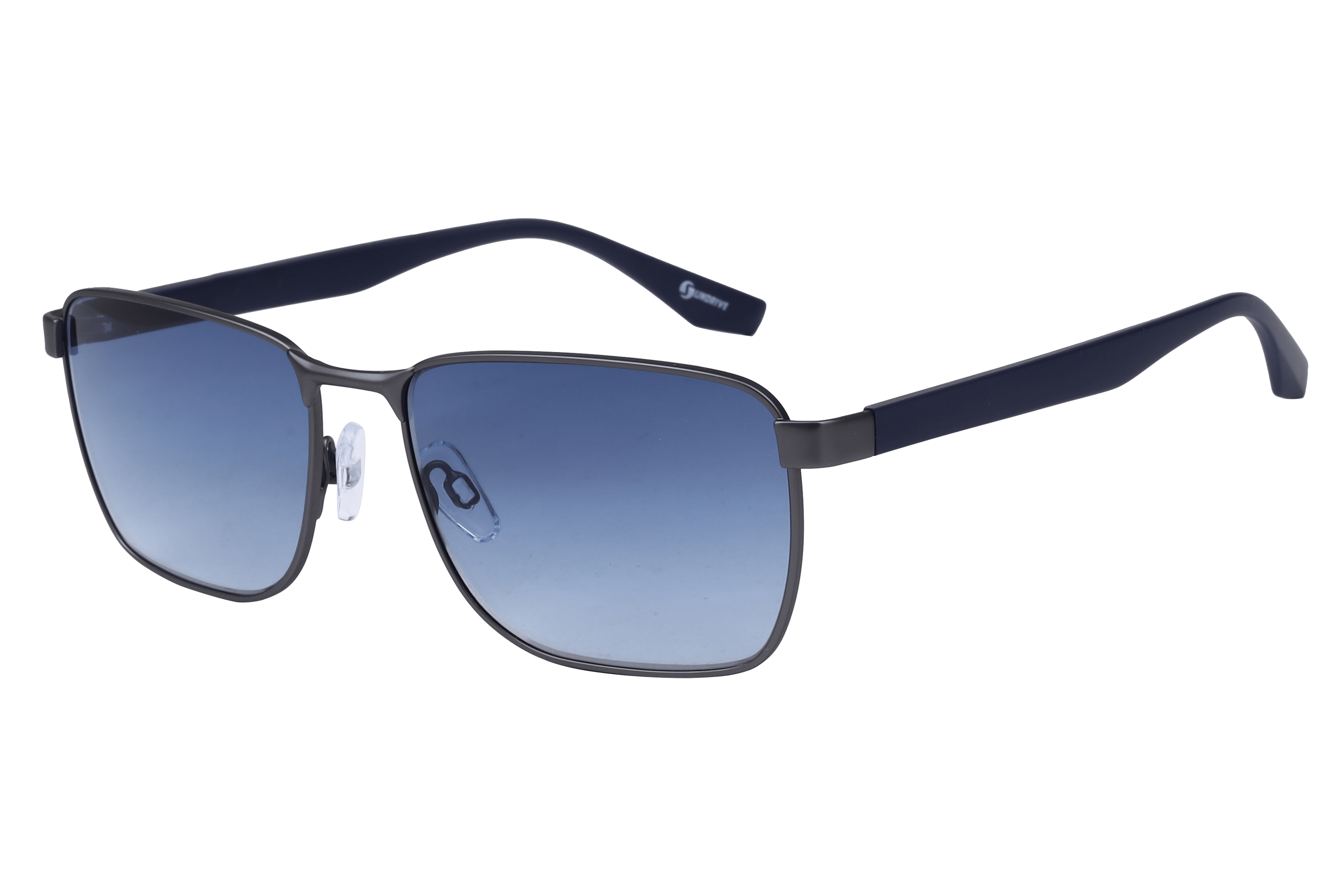 Inspira S1012 Sunglass Matt Grey Male Full Shell — Matt Grey frame
