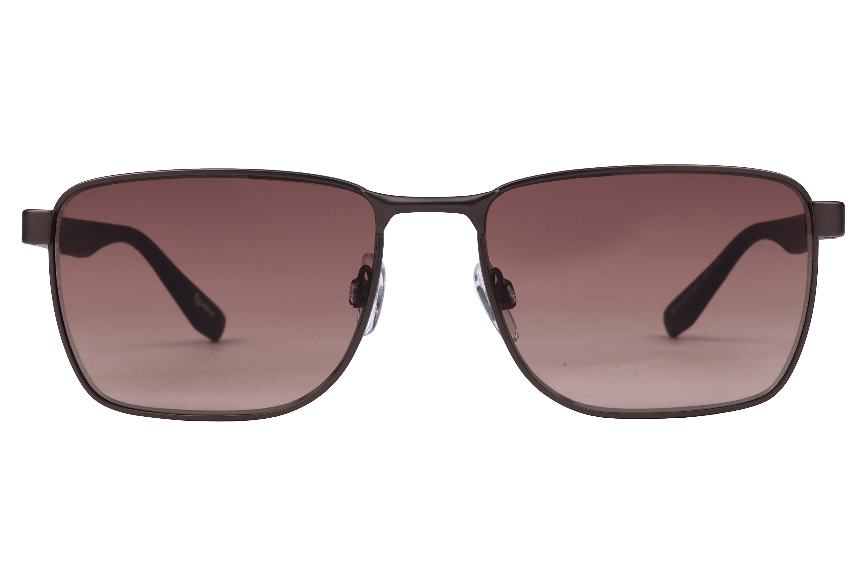 Inspira S1012 Sunglass Matt Brown Male Full Shell Sunglass — Matt Brown frame — view 2