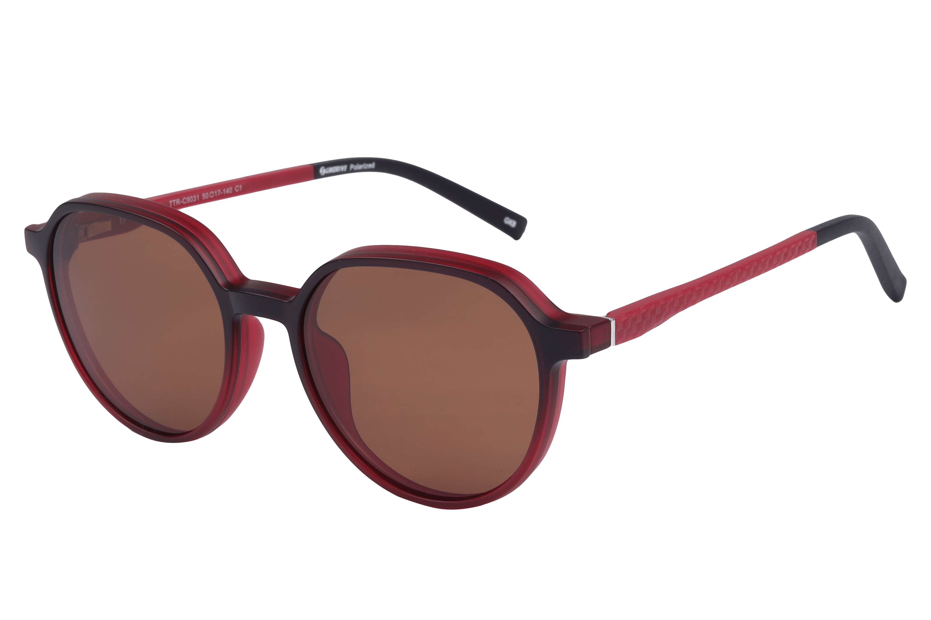 Inspira TTR-C9031 Sunglass Red Unisex Full TR 90 — Red frame