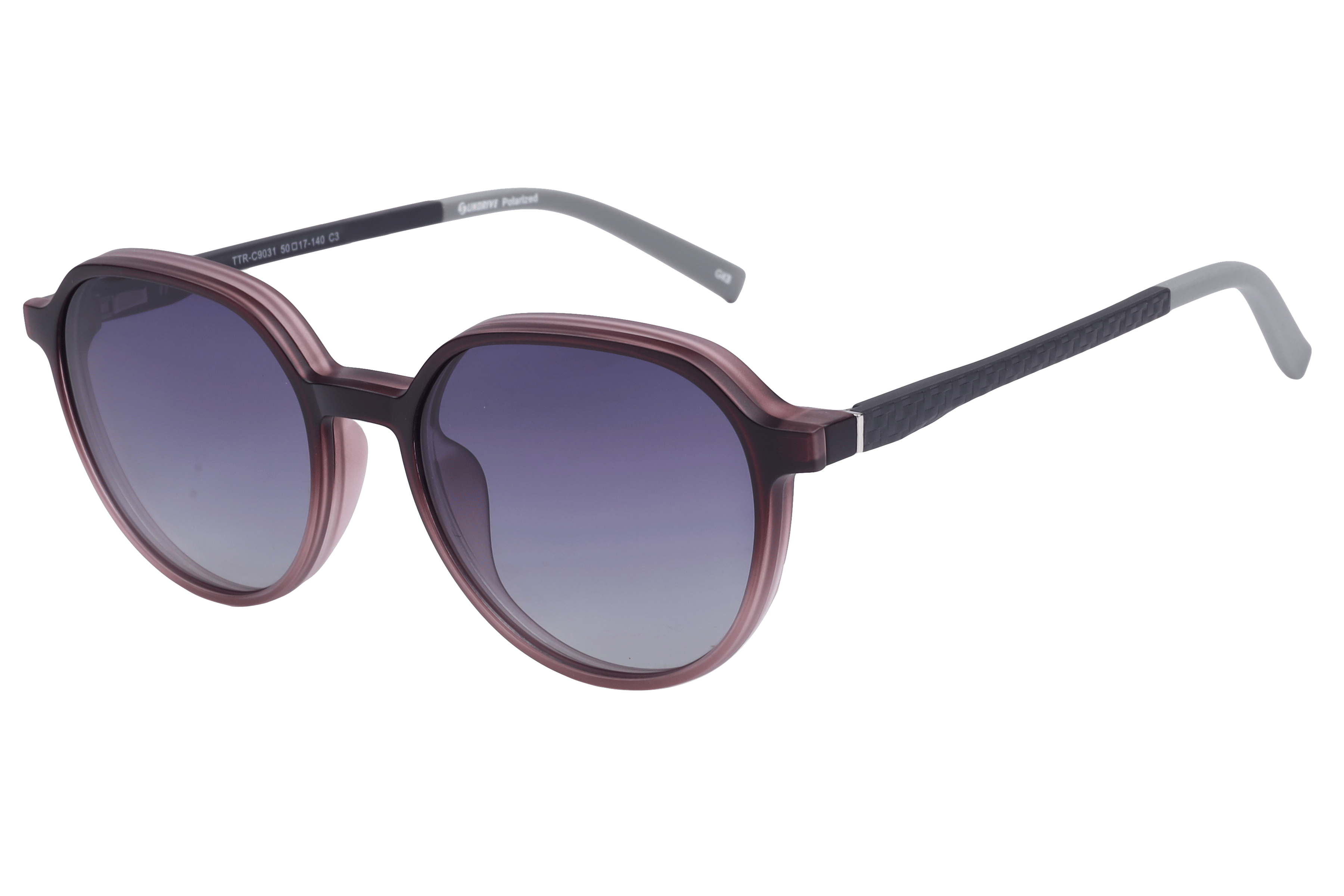 Inspira TTR-C9031 Sunglass Purple Unisex Full TR 90 — Purple frame