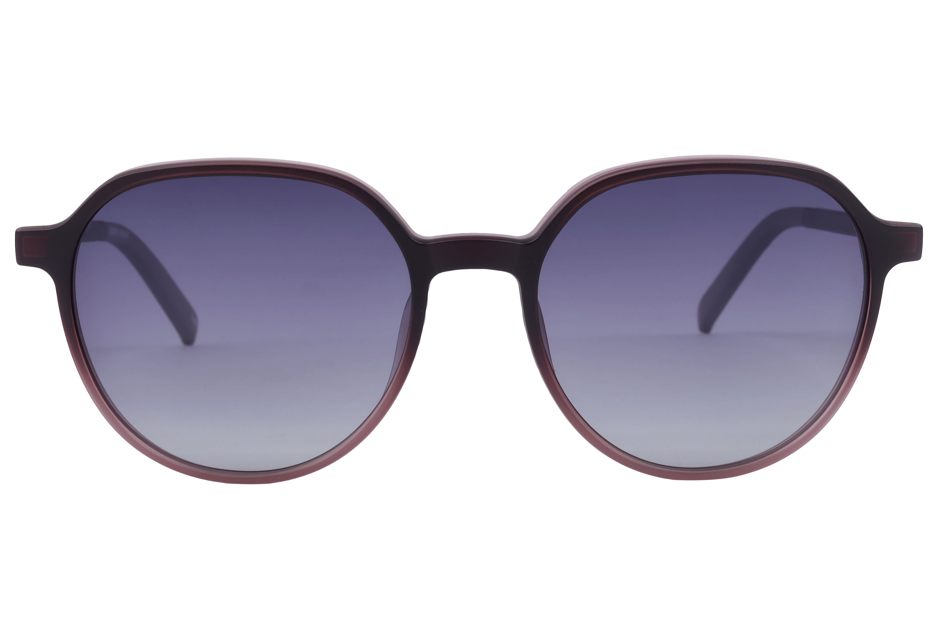 Inspira TTR-C9031 Sunglass Purple Unisex Full TR 90 Sunglass — Purple frame — view 2