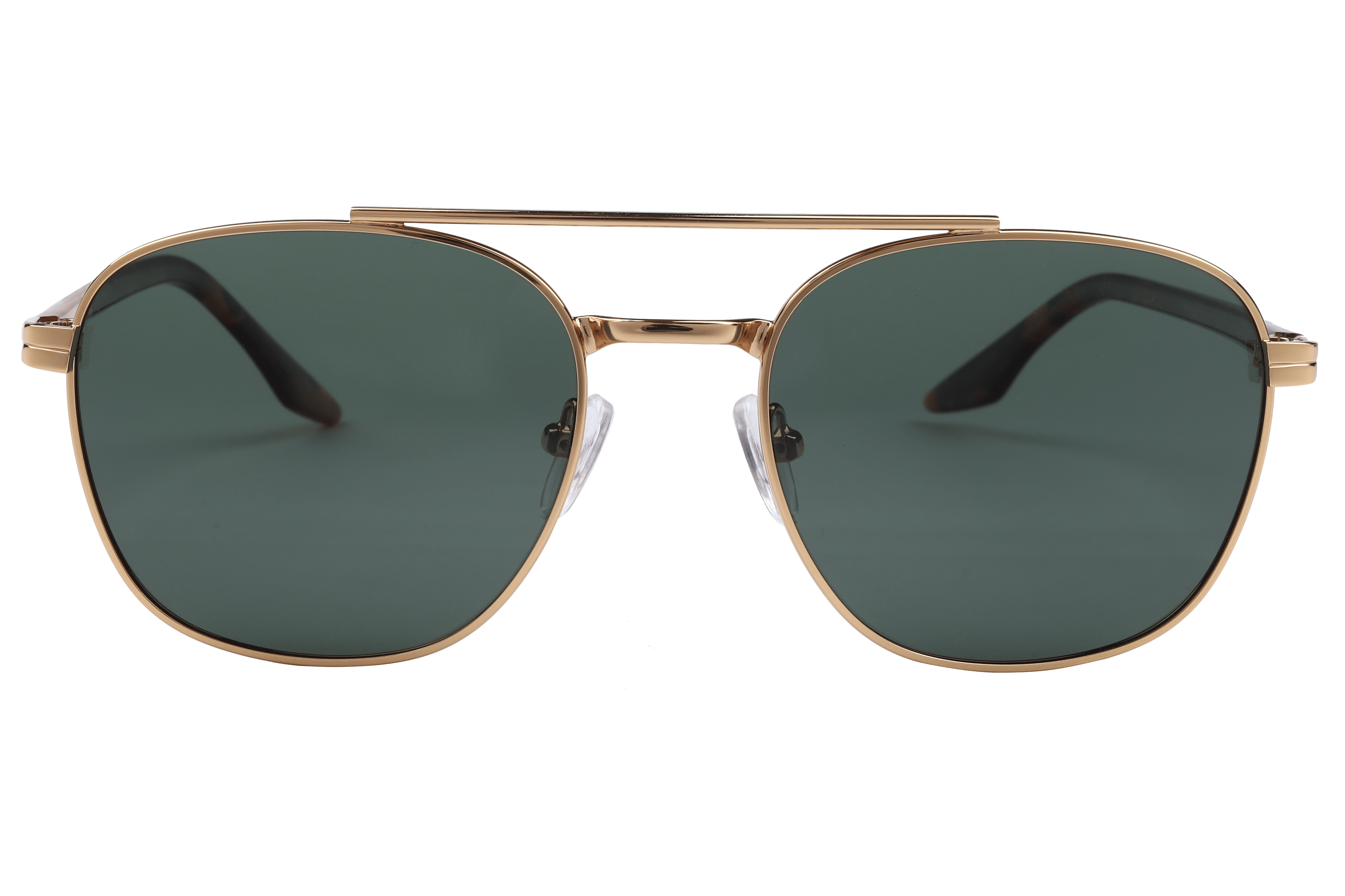 Inspira PZ5047 Sunglass Gold Unisex Full Shell Sunglass — Gold frame — view 2