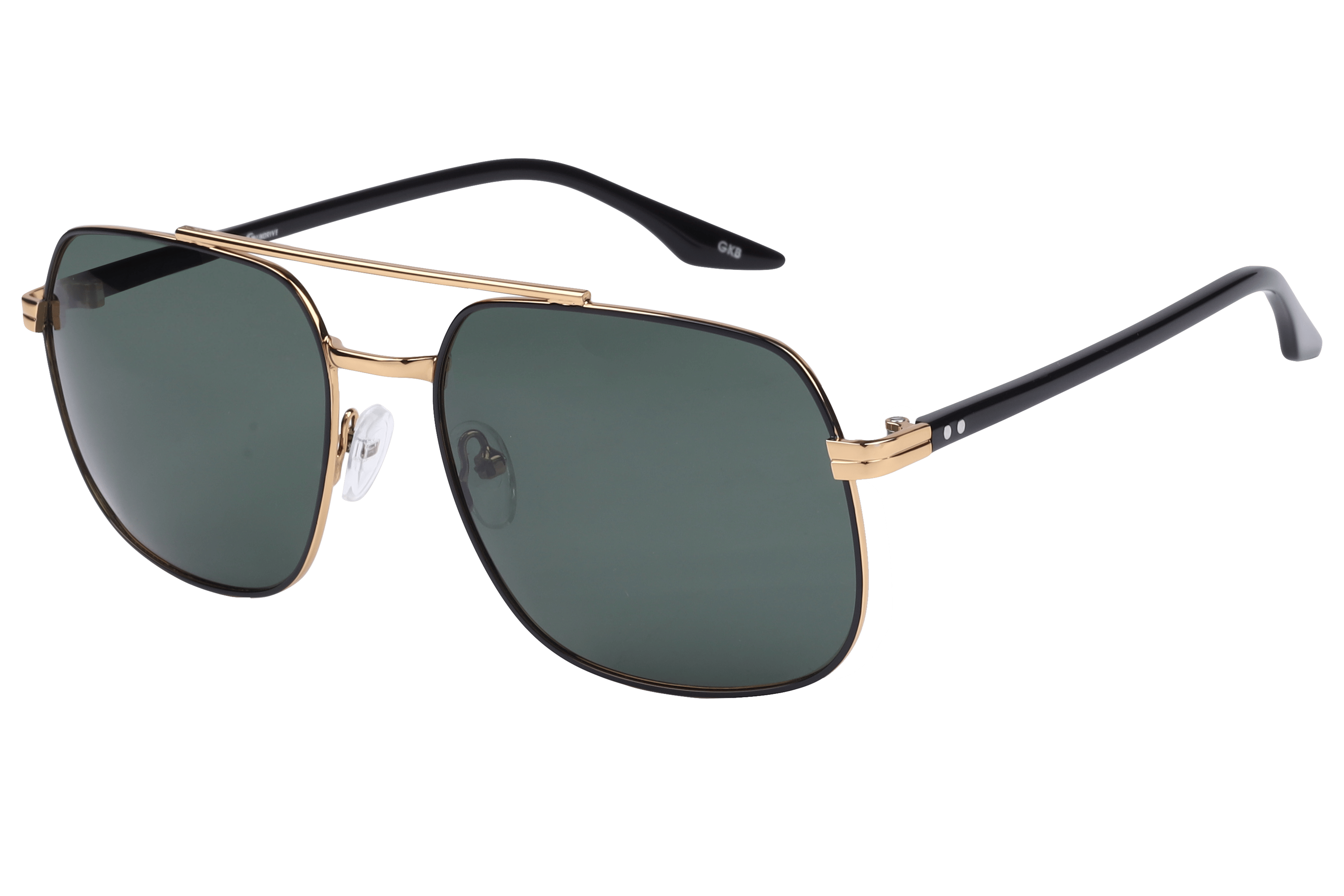 Inspira PZ5050 Sunglass Black Male Full Shell — Black frame