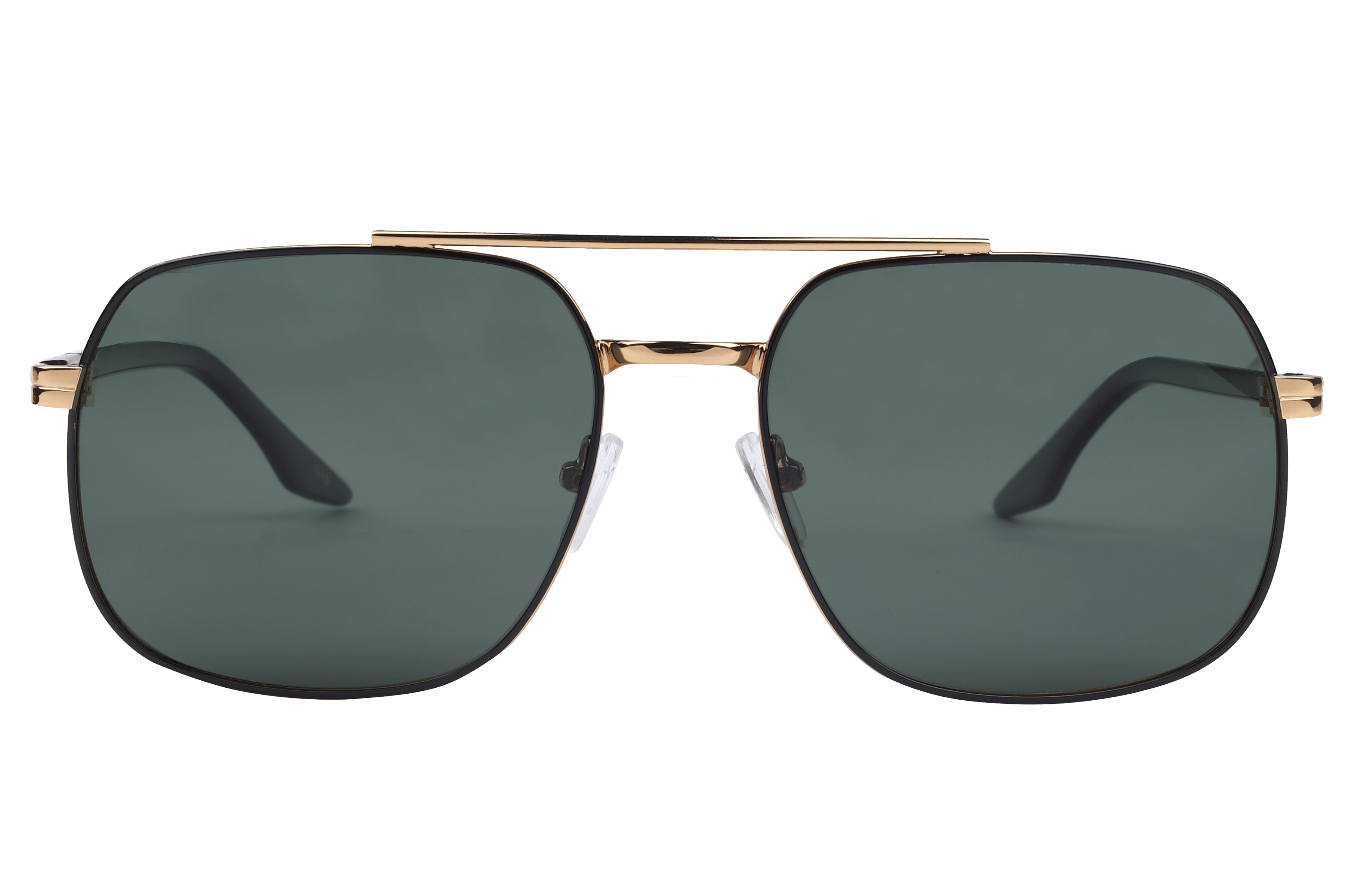 Inspira PZ5050 Sunglass Black Male Full Shell Sunglass — Black frame — view 2
