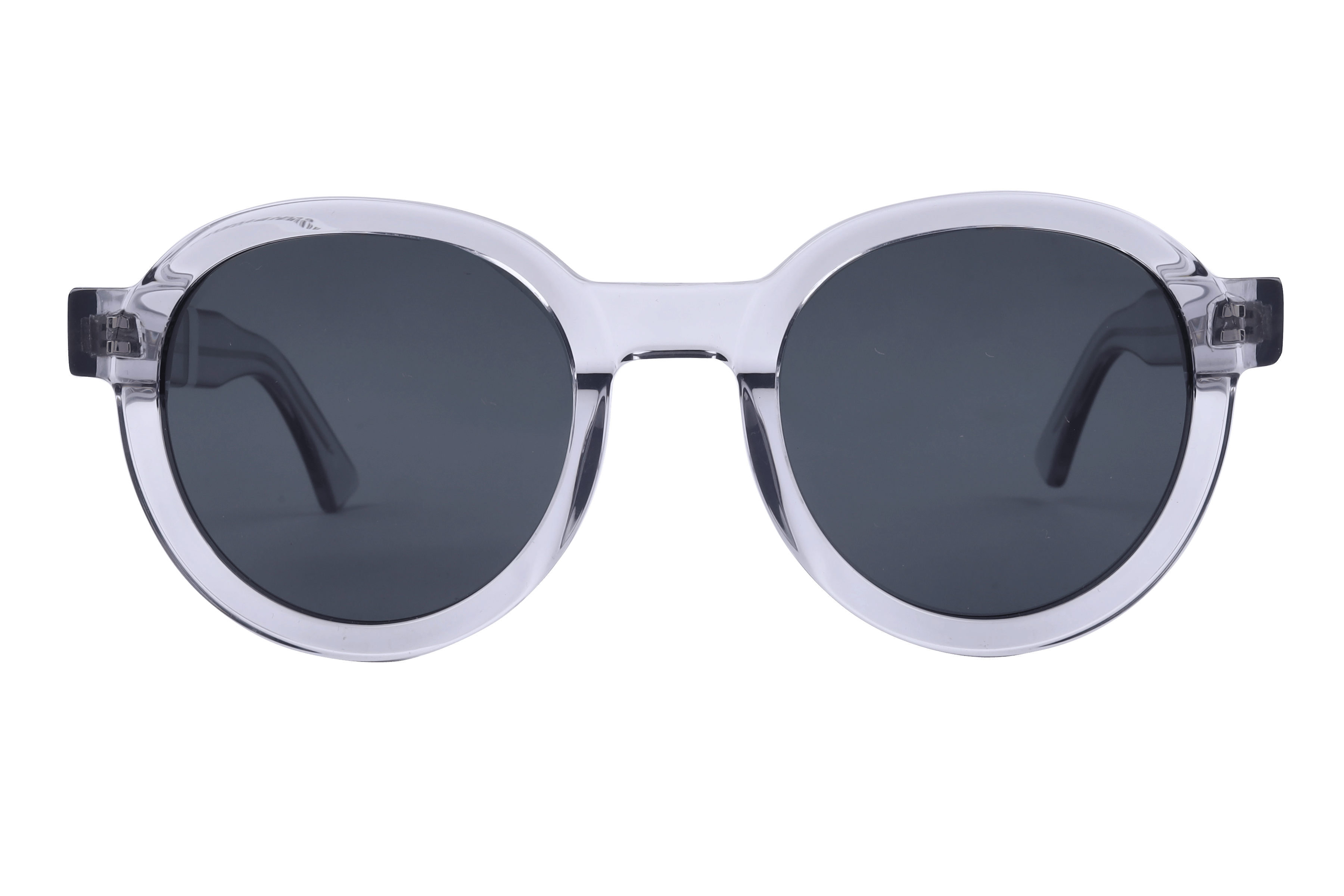 Inspira BOA1186 Sunglass Transparent Unisex Full Shell Sunglass — Transparent frame — view 2
