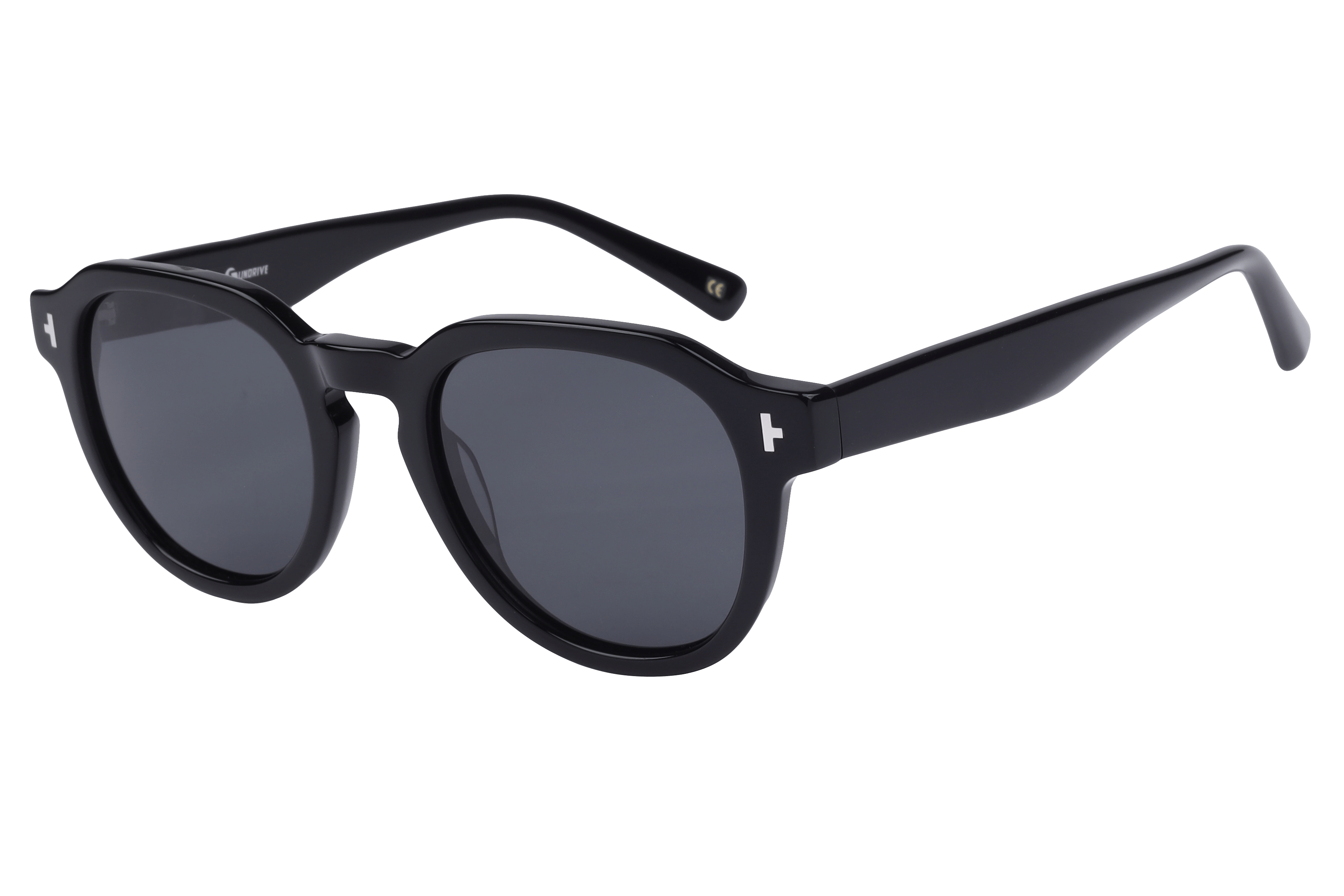 Inspira AT8572 Sunglass Black Unisex Full Shell — Havana frame