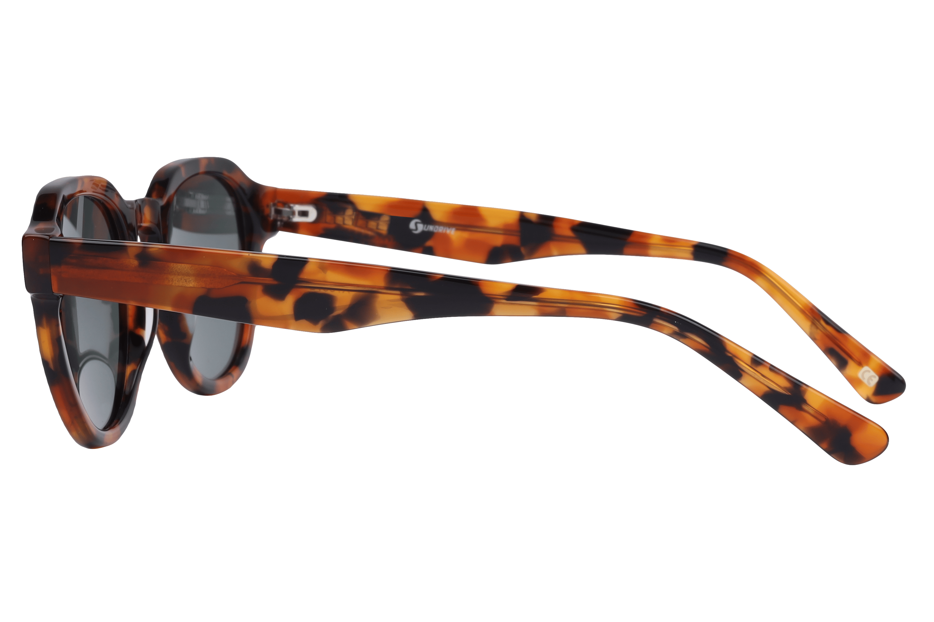 Inspira AT8572 Sunglass Havana Unisex Full Shell Sunglass — Havana frame — view 3