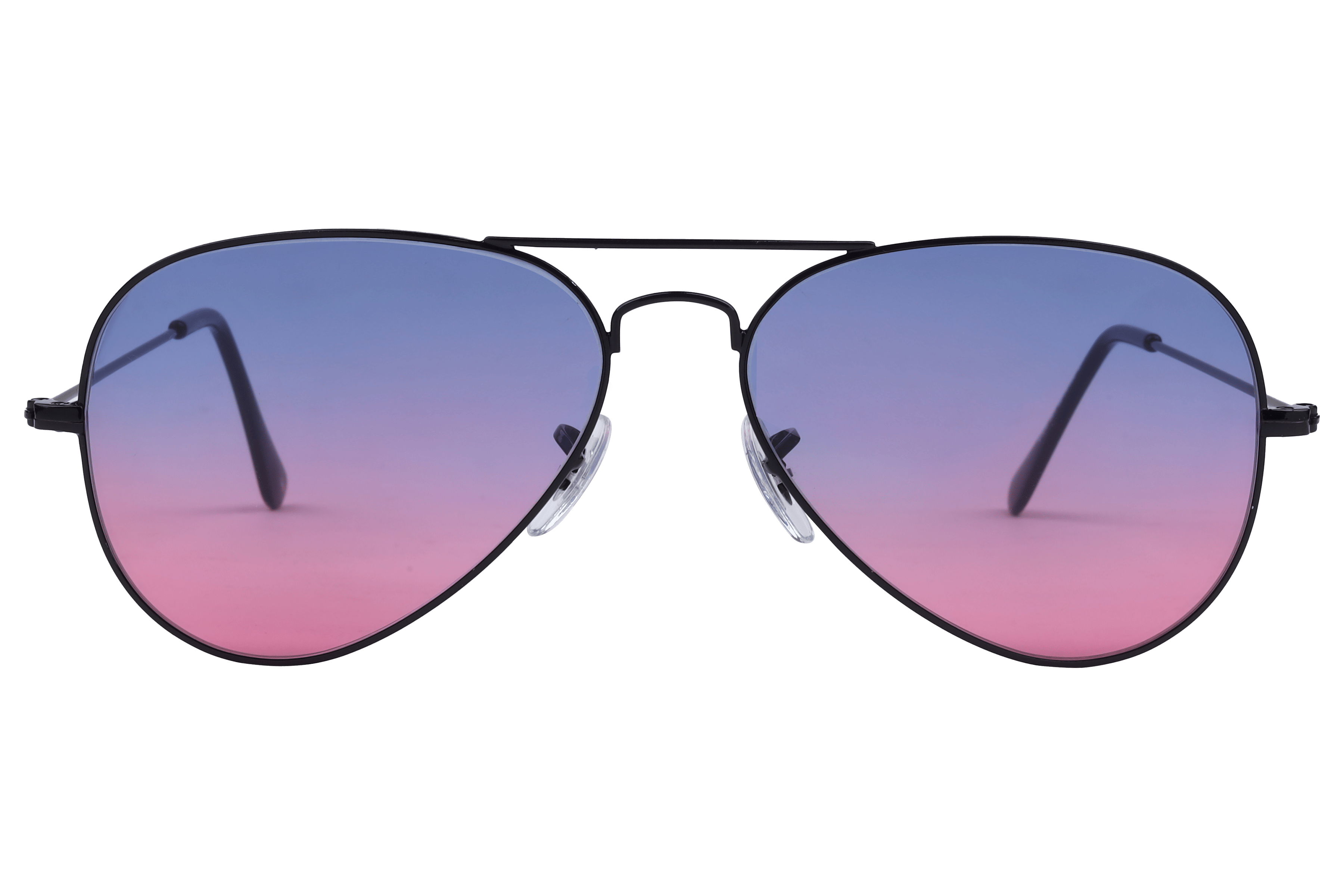Inspira CHAV S01 Sunglass Black Unisex Full Metal Sunglass — Black frame — view 2