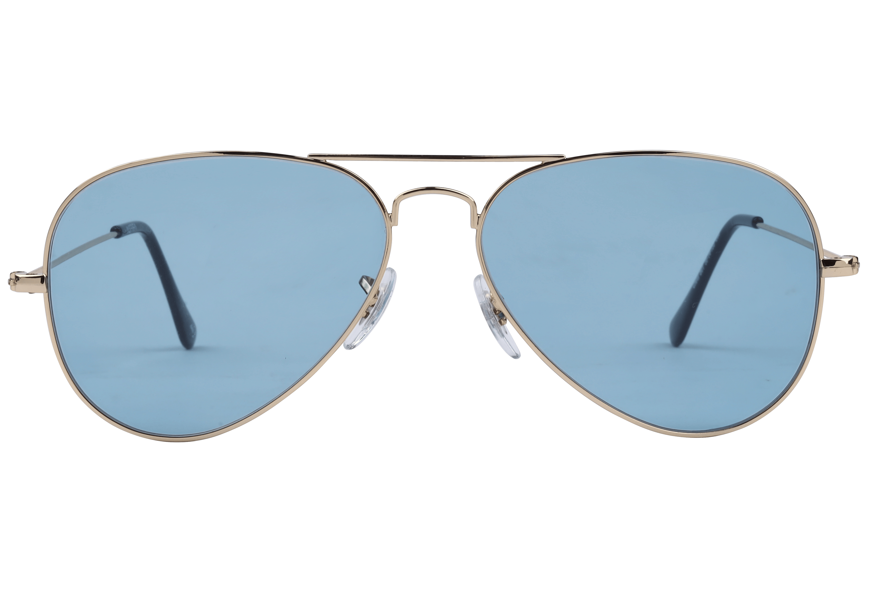 Inspira CHAV S01 Sunglass Gold Unisex Full Metal Sunglass — Gold frame — view 2