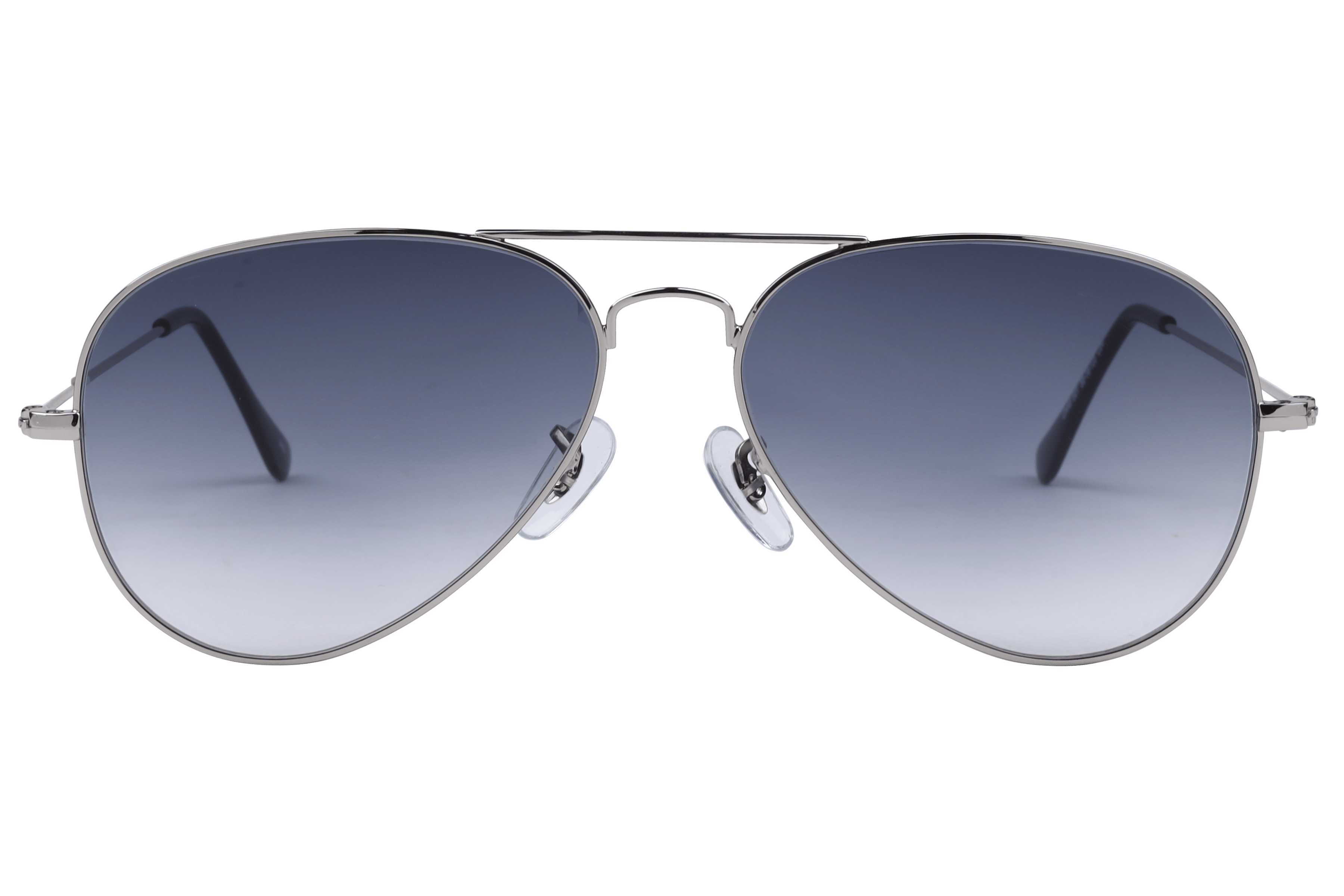 Inspira CHAV S01 Sunglass Silver Unisex Full Metal Sunglass — Silver frame — view 2