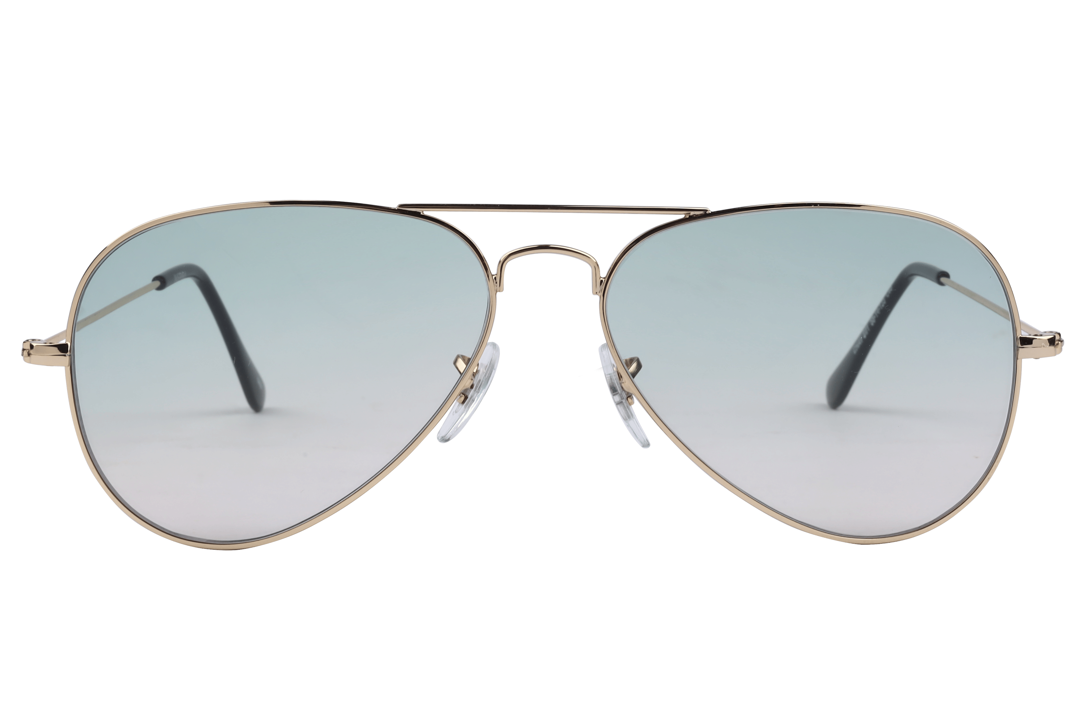 Inspira CHAV S01 Sunglass Gold Unisex Full Metal Sunglass — Gold frame — view 2