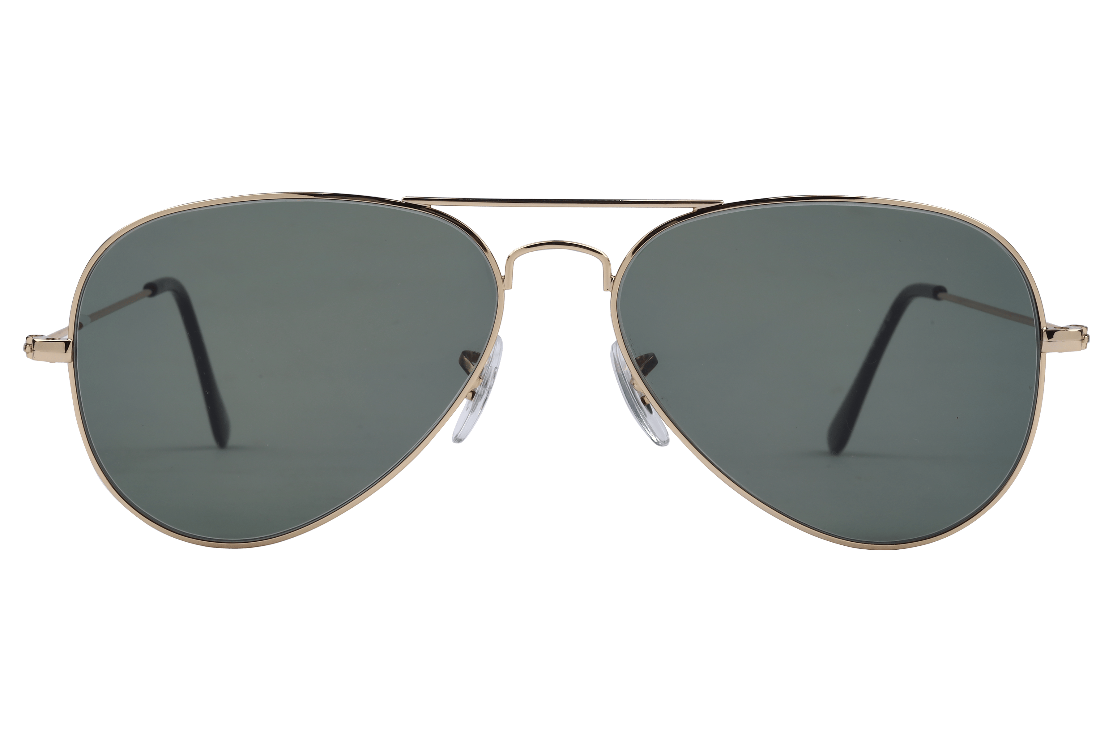 Inspira CHAV S01 Sunglass Gold Unisex Full Metal Sunglass — Gold frame — view 2