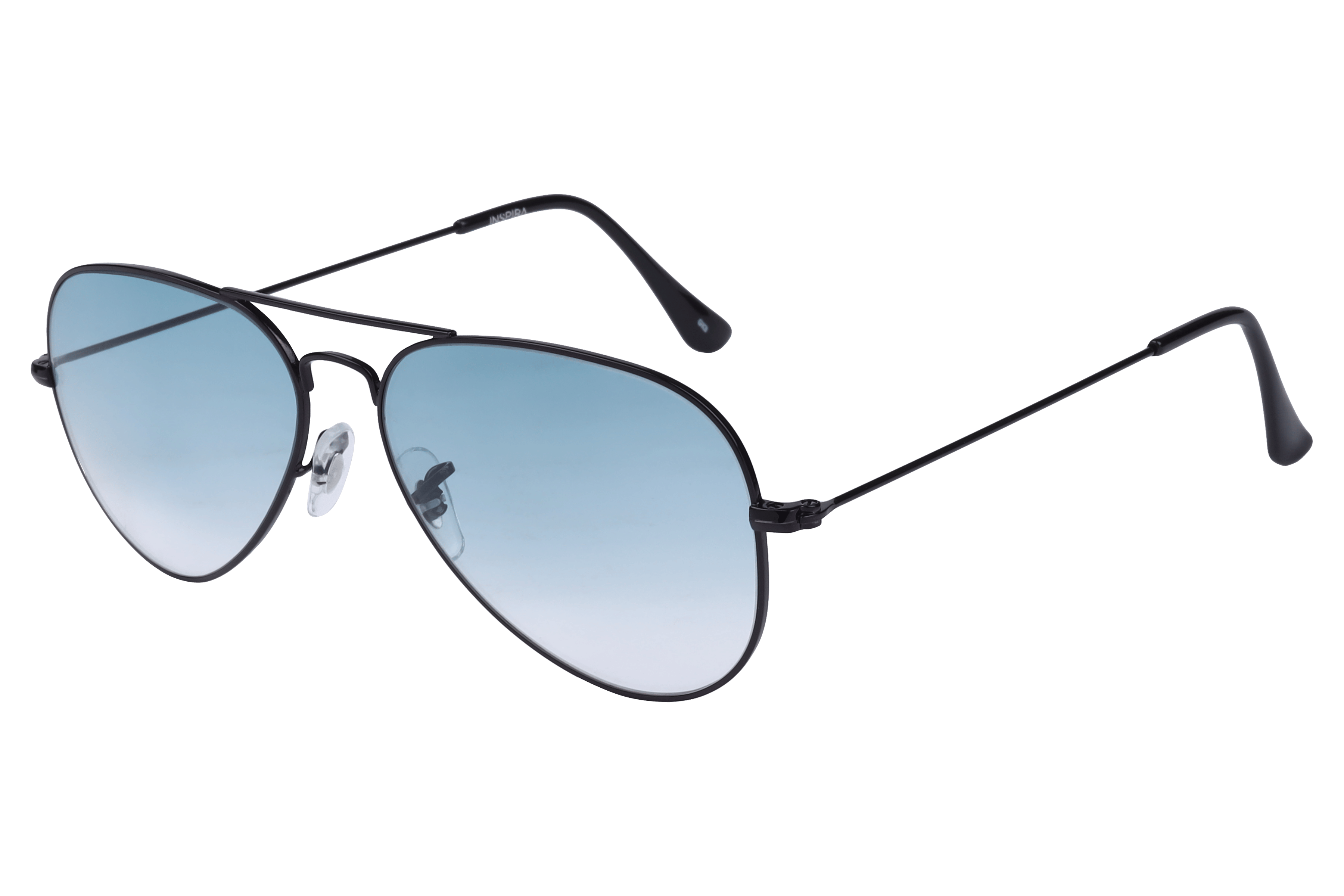 Inspira CHAV S01 Sunglass Black Unisex Full Metal — Black frame