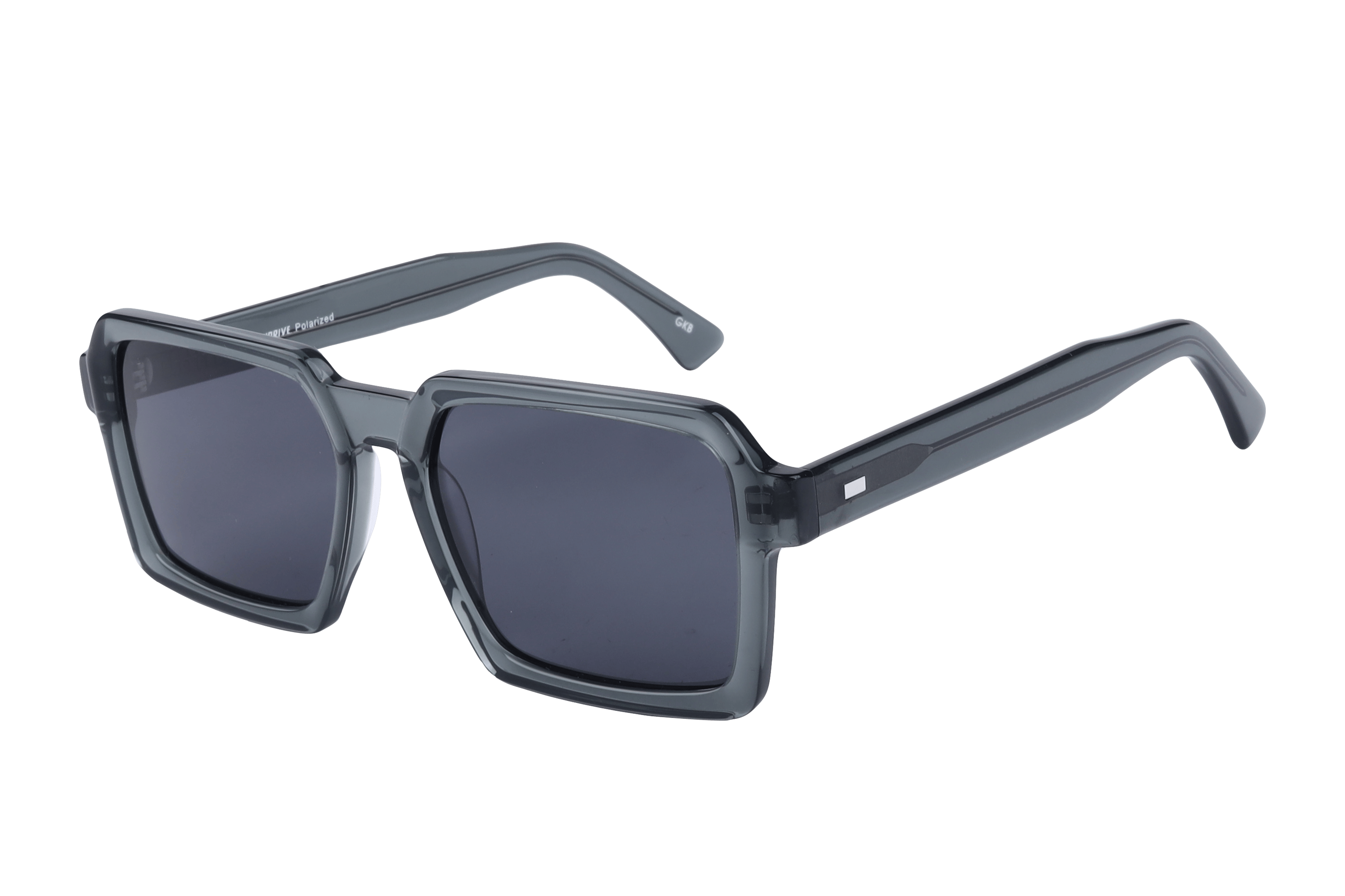 Inspira BOA1187 Sunglass Transparent Grey Male Full Shell — Transparent Grey frame