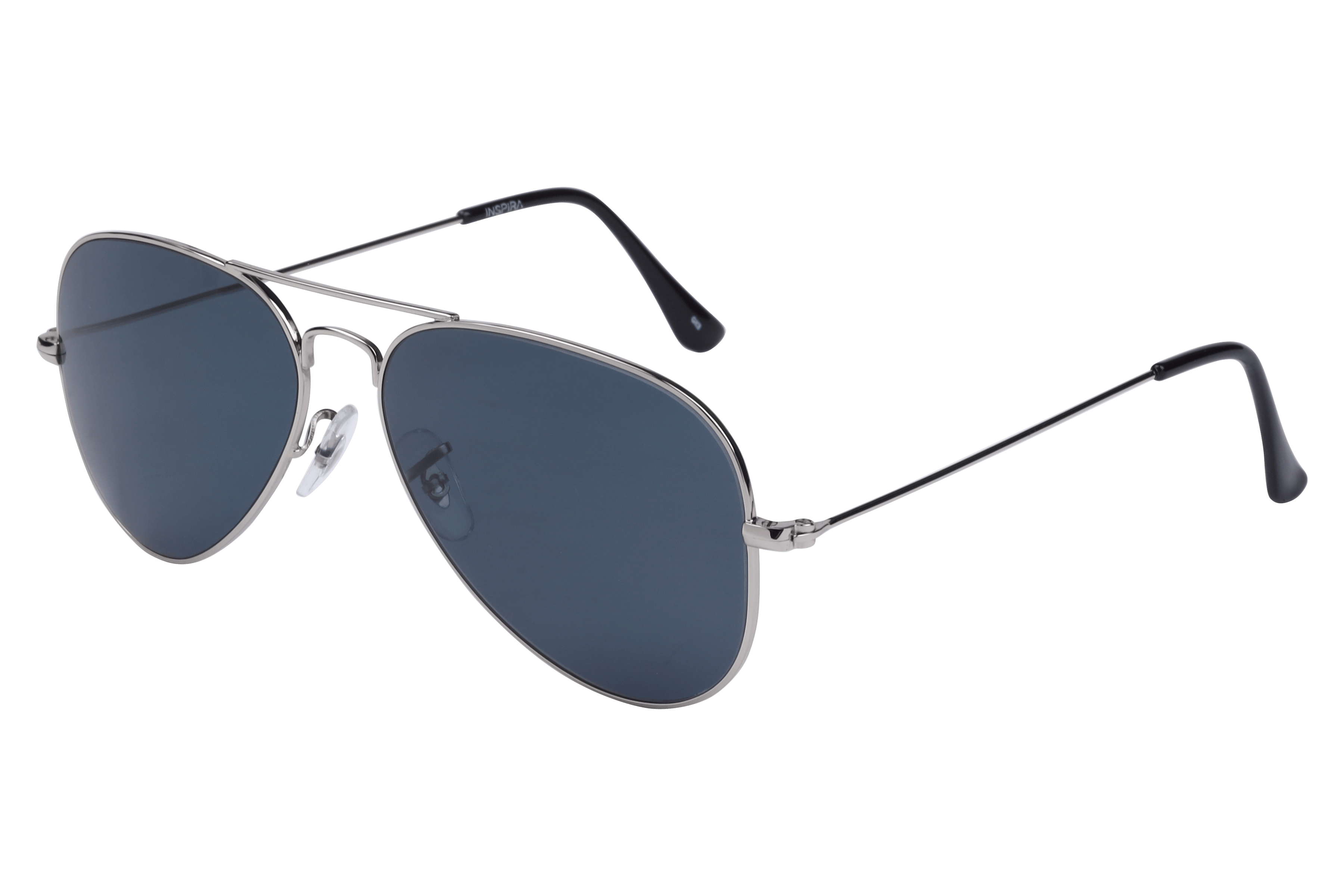 Inspira CHAV S01 Sunglass Silver Unisex Full Metal — Silver frame