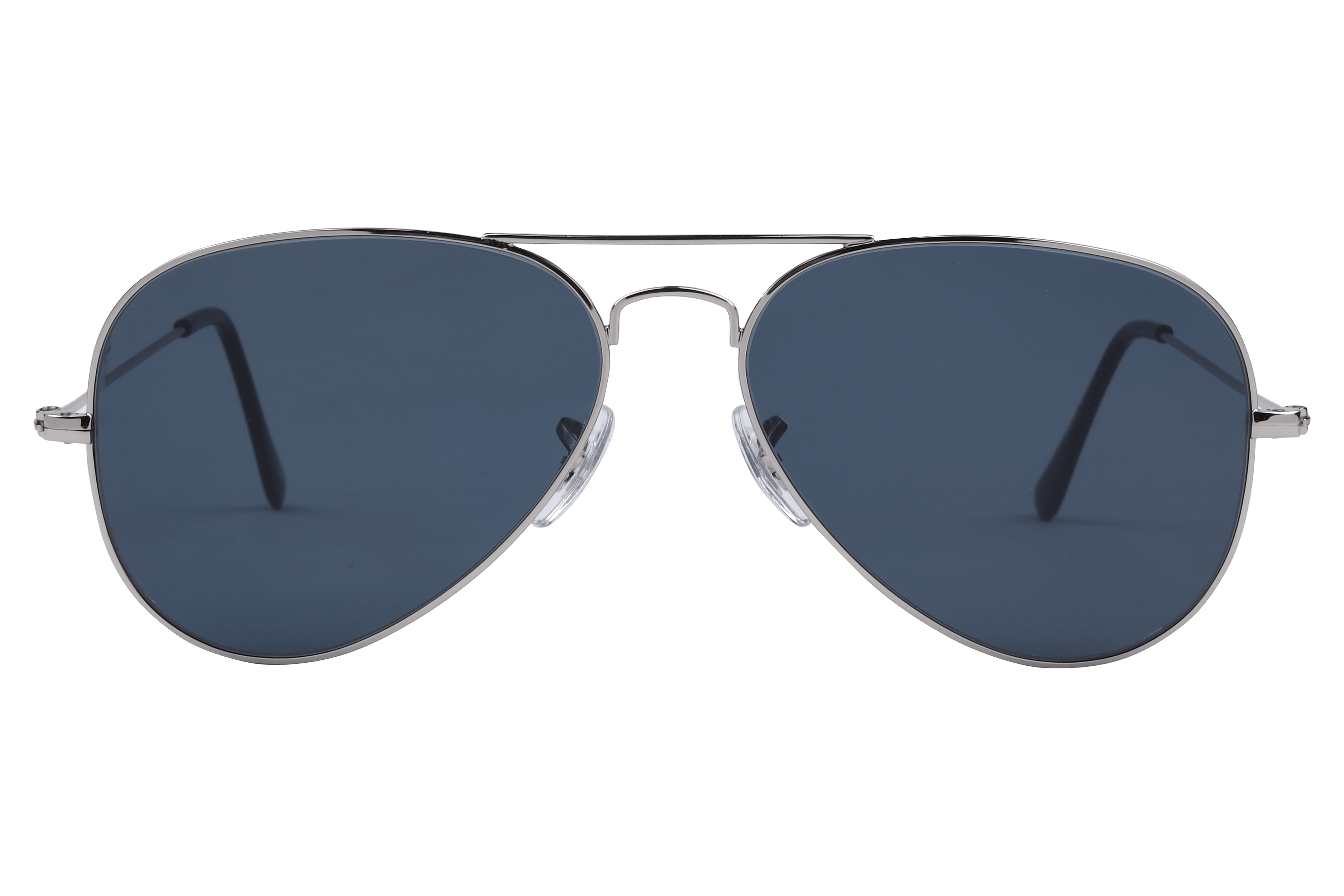 Inspira CHAV S01 Sunglass Silver Unisex Full Metal Sunglass — Silver frame — view 2