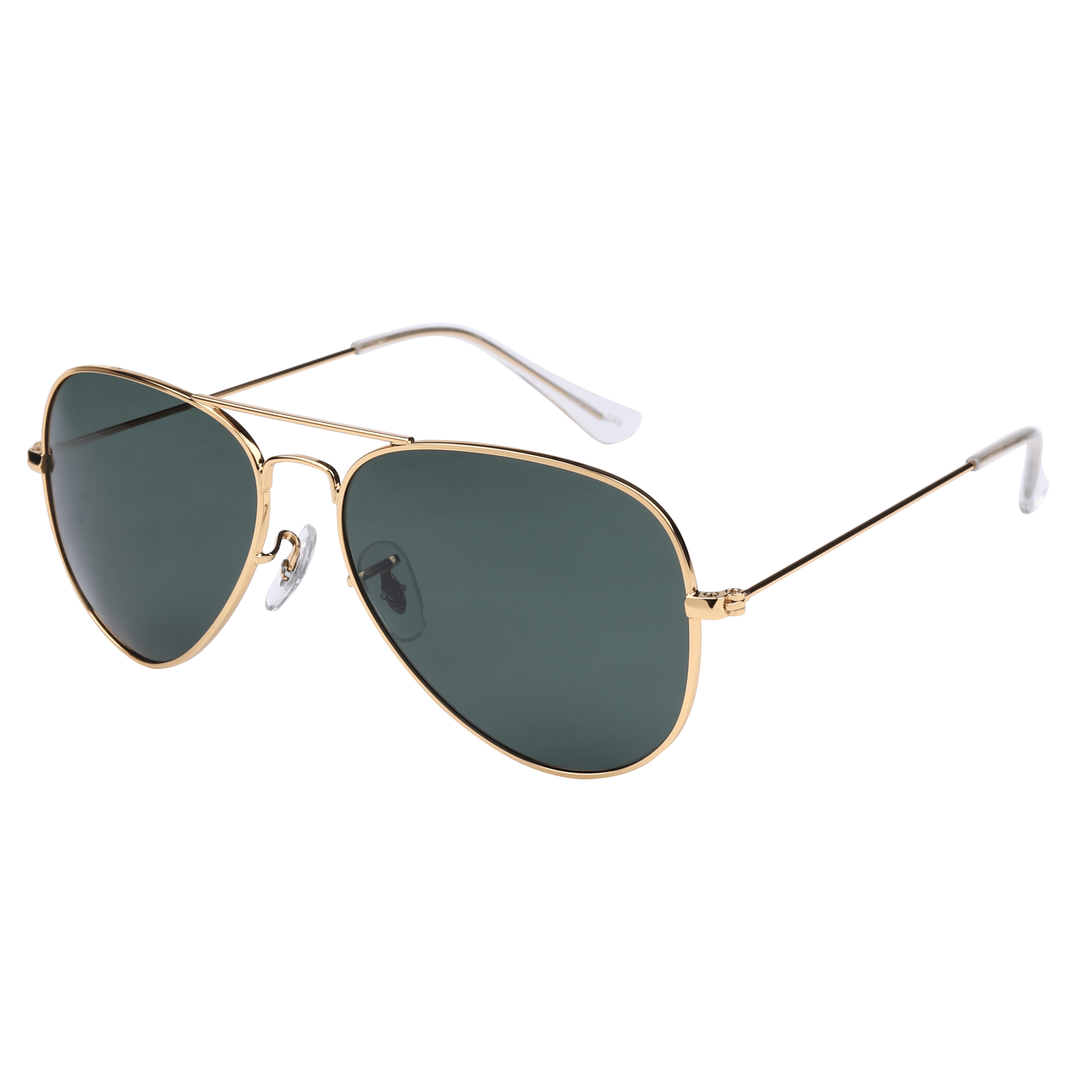 Inspira AK17019M Sunglass Gold Unisex Full Metal — Gold frame