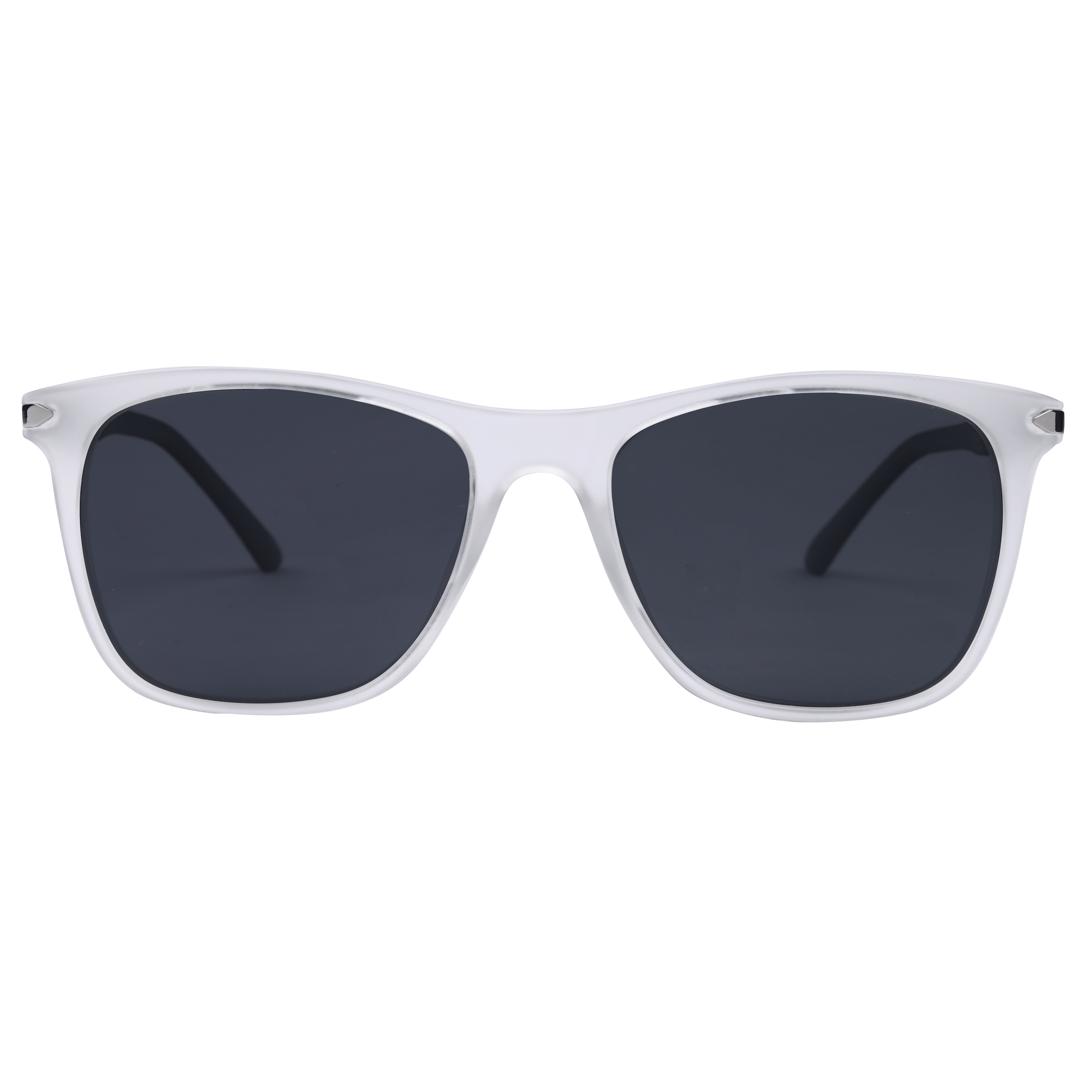 Inspira TR8075 Sunglass Transparent Male Full TR 90 Sunglass — Transparent frame — view 2