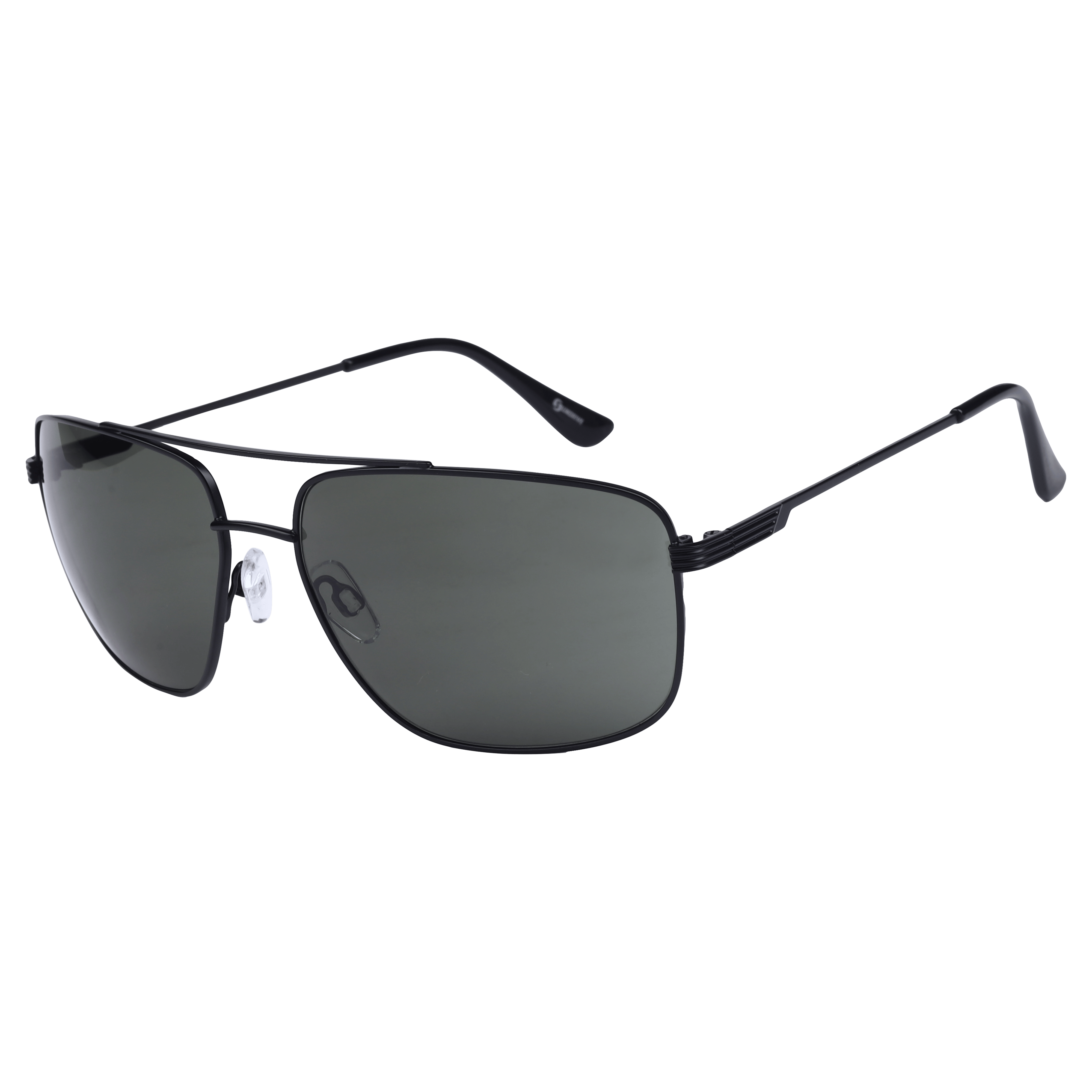 Inspira S993 Sunglass Matt Black Male Full Metal — Matt Black frame