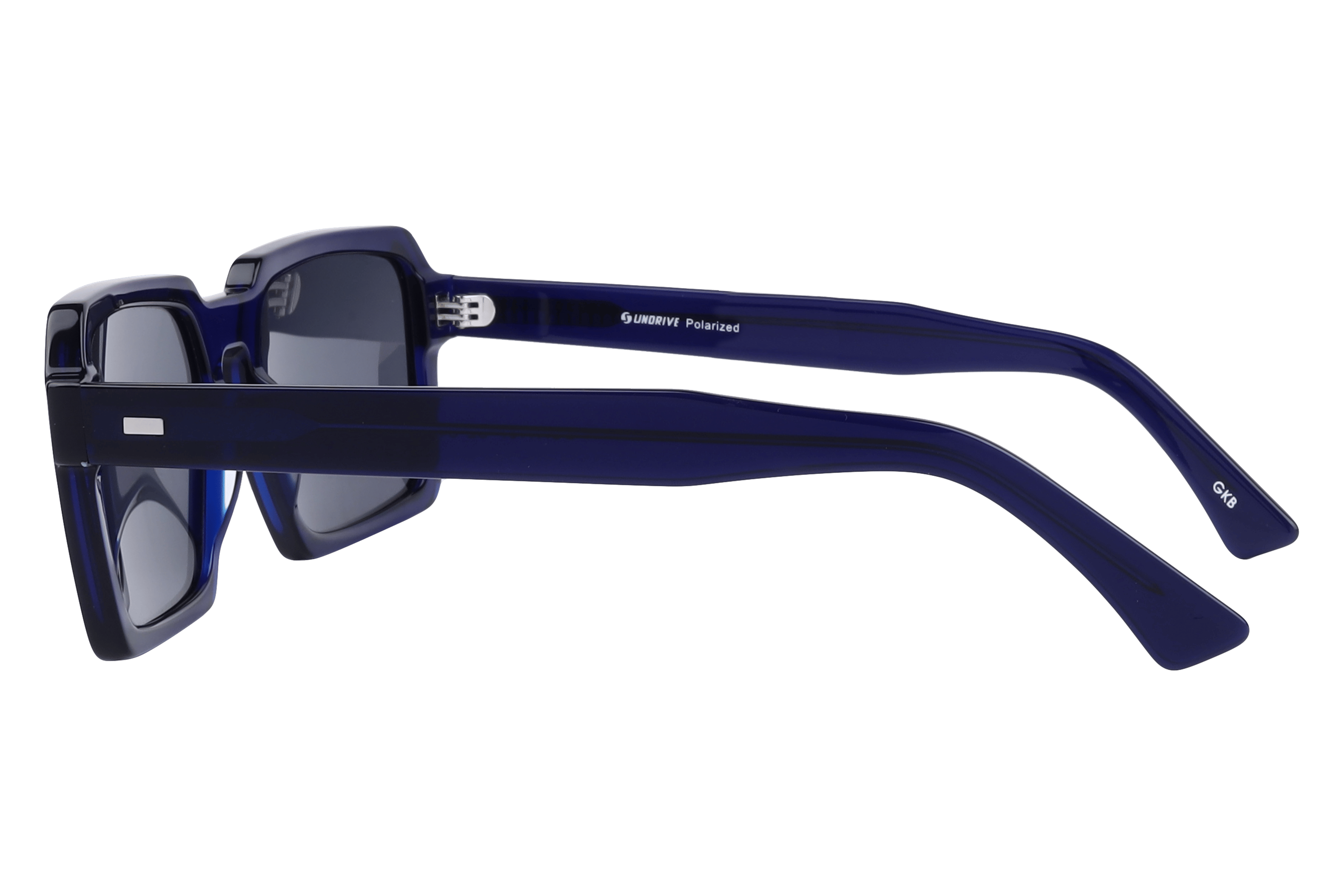 Inspira BOA1187 Sunglass Blue Male Full Shell Sunglass — Blue frame — view 3