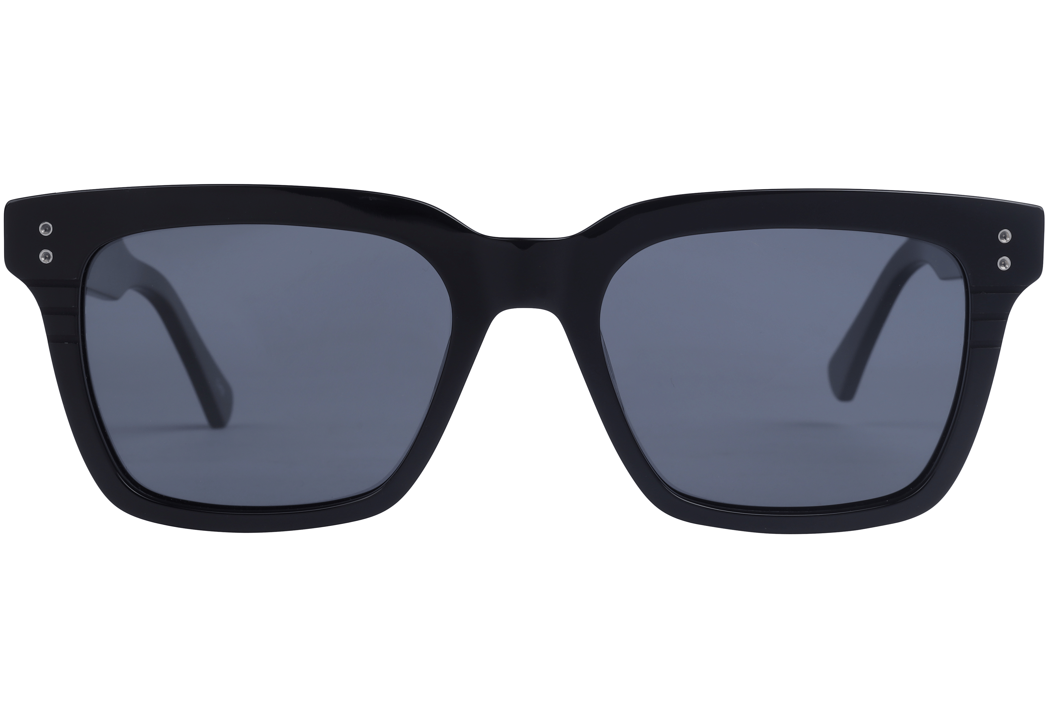 Inspira VS6528 Sunglass Black Male Full Shell Sunglass — Black frame — view 2