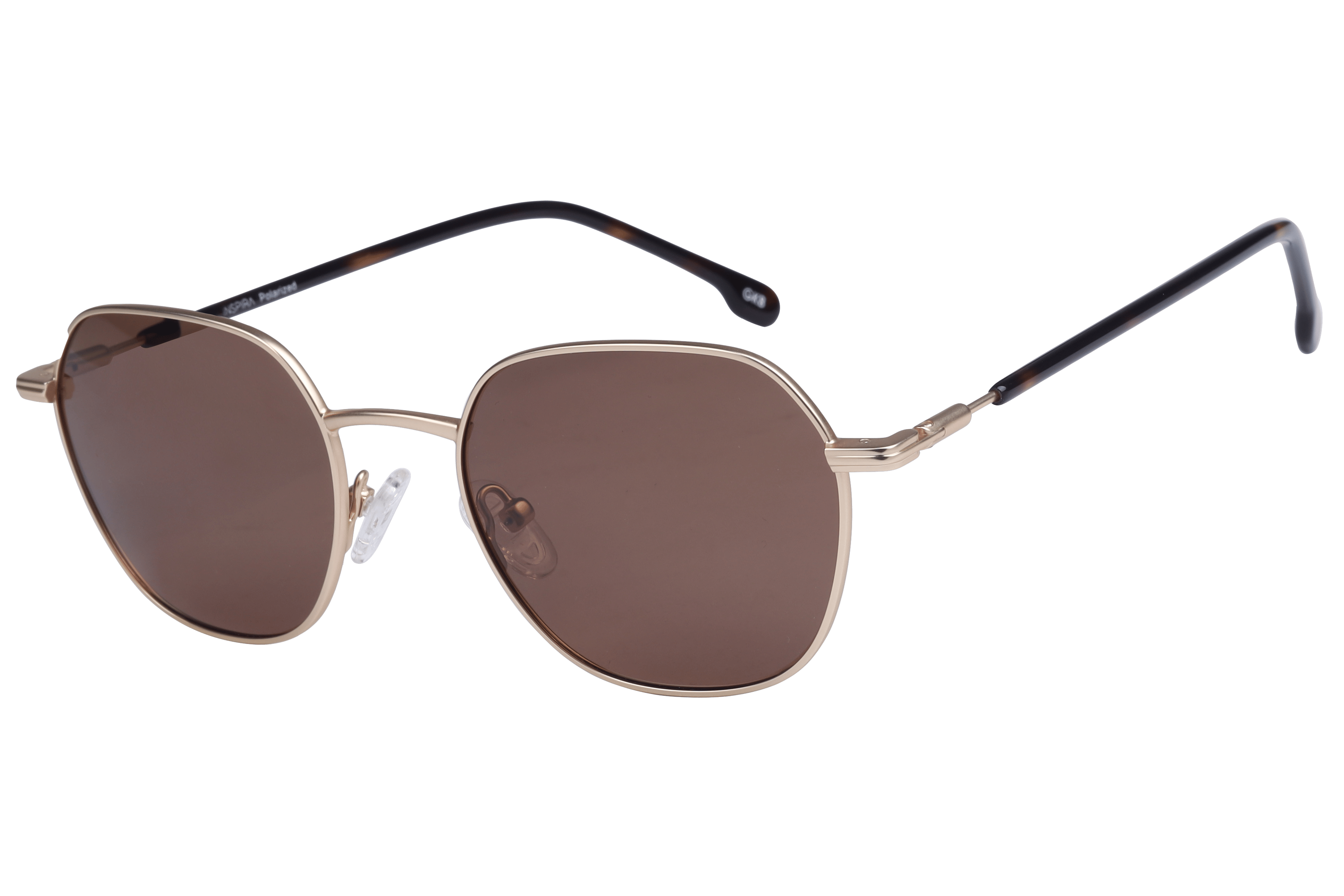 Inspira VS6516 Sunglass Rose Gold Unisex Full Metal — Rose Gold frame