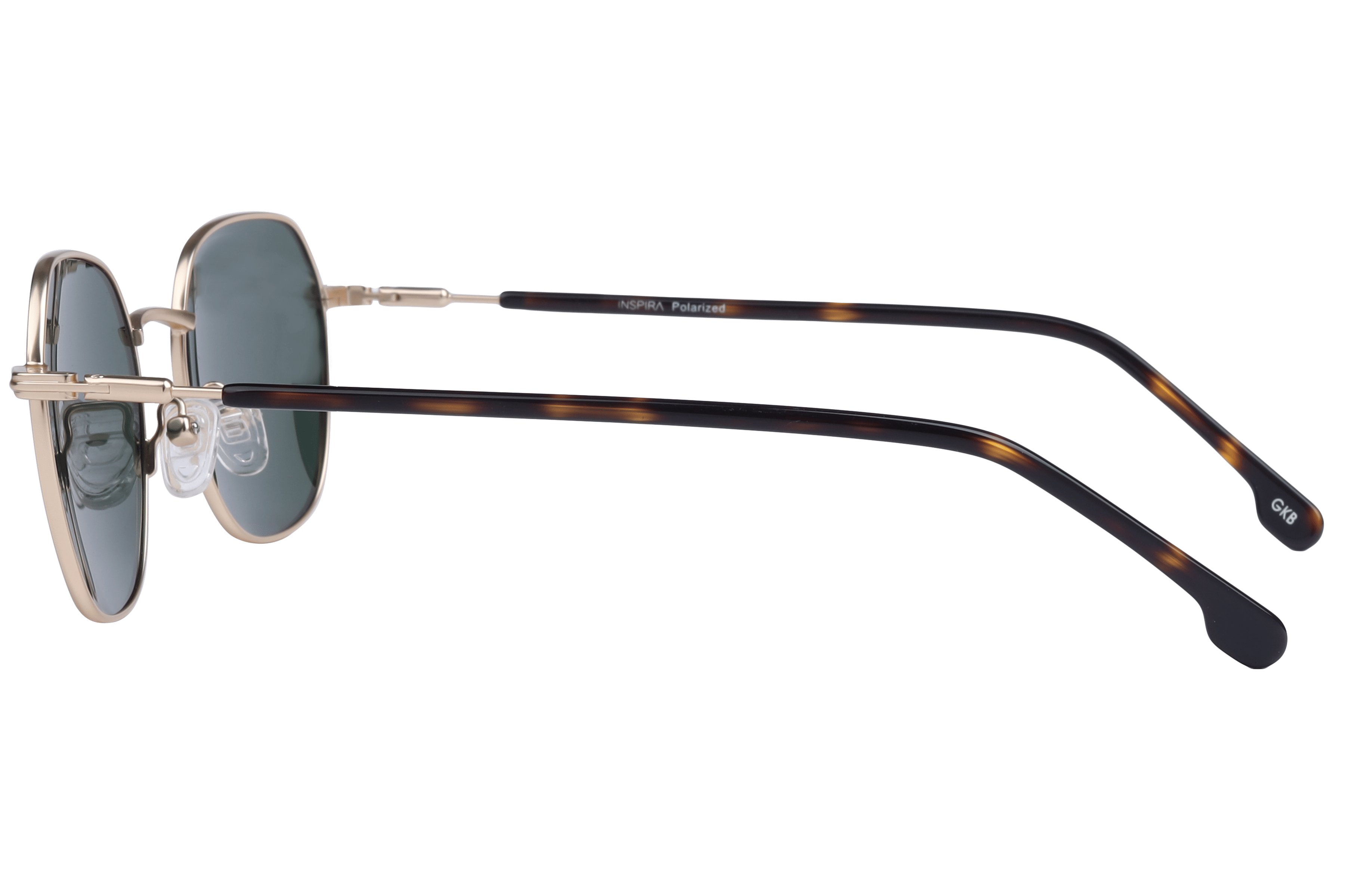 Inspira VS6516 Sunglass Rose Gold Unisex Full Metal Sunglass — Rose Gold frame — view 3
