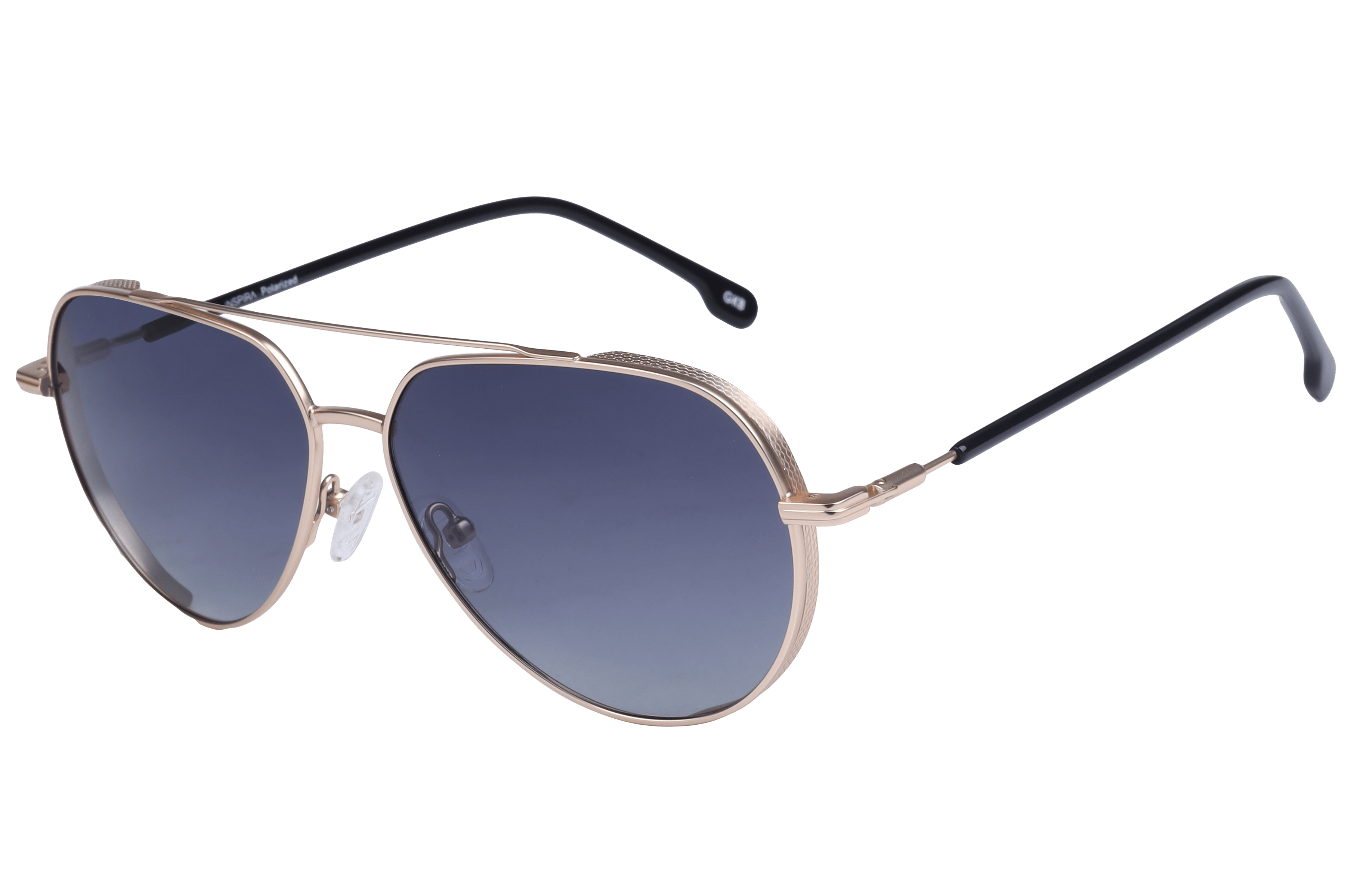 Inspira VS7011 Sunglass Rose Gold Unisex Full Metal — Rose Gold frame