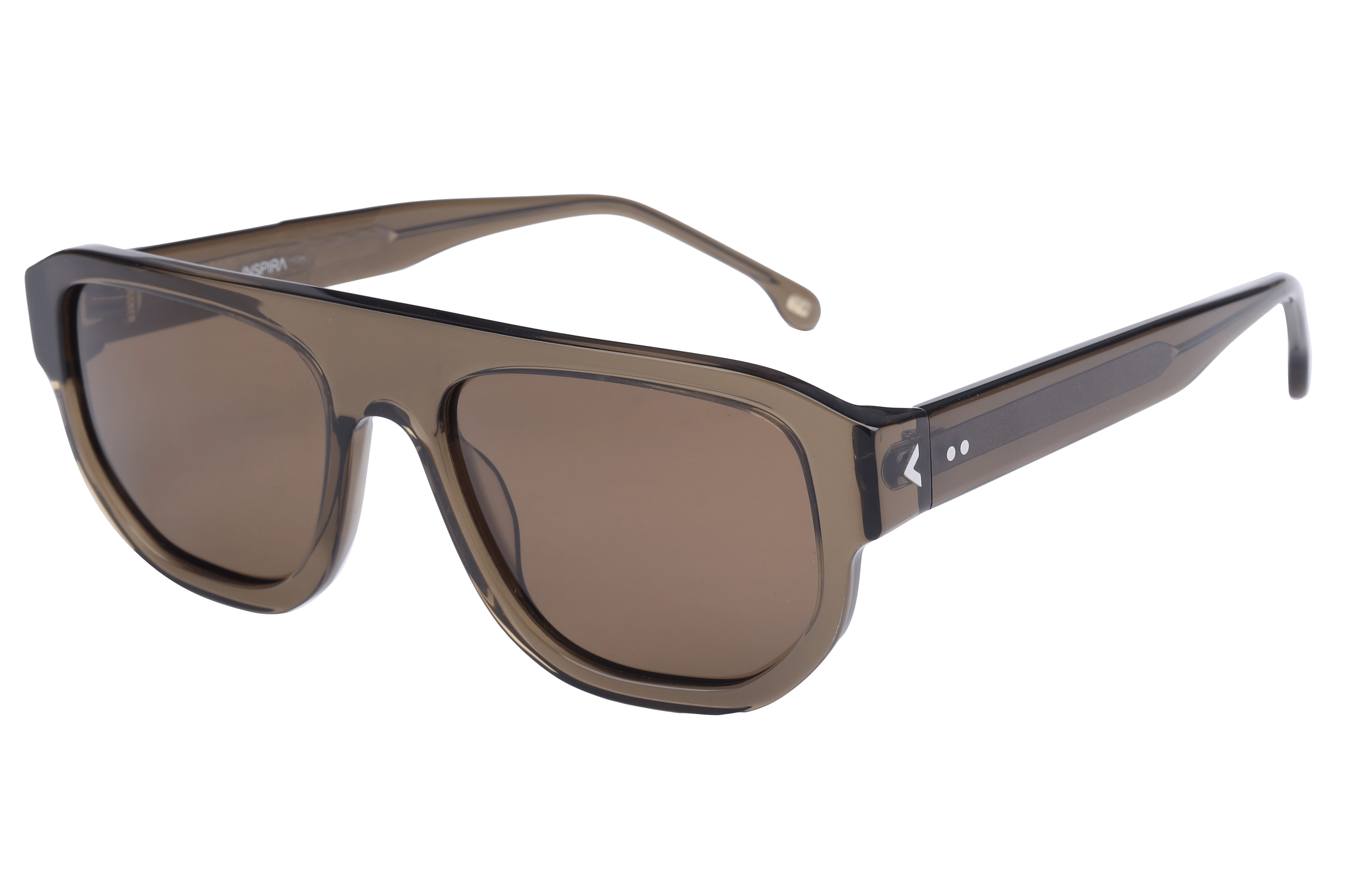 Inspira AT8734 Sunglass Olive Male Full Shell — Olive frame