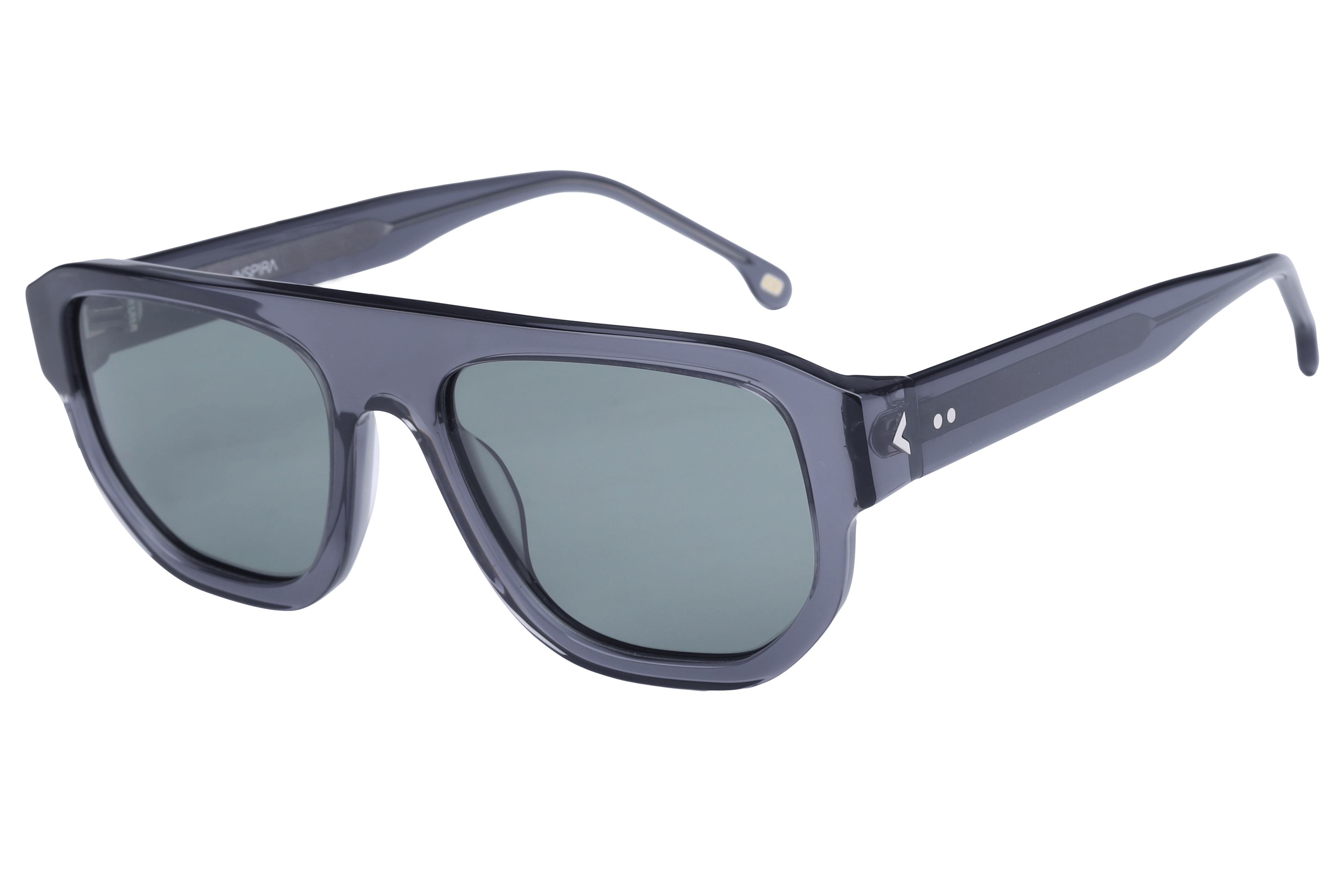 Inspira AT8734 Sunglass Transparent Grey Male Full Shell — Transparent Grey frame