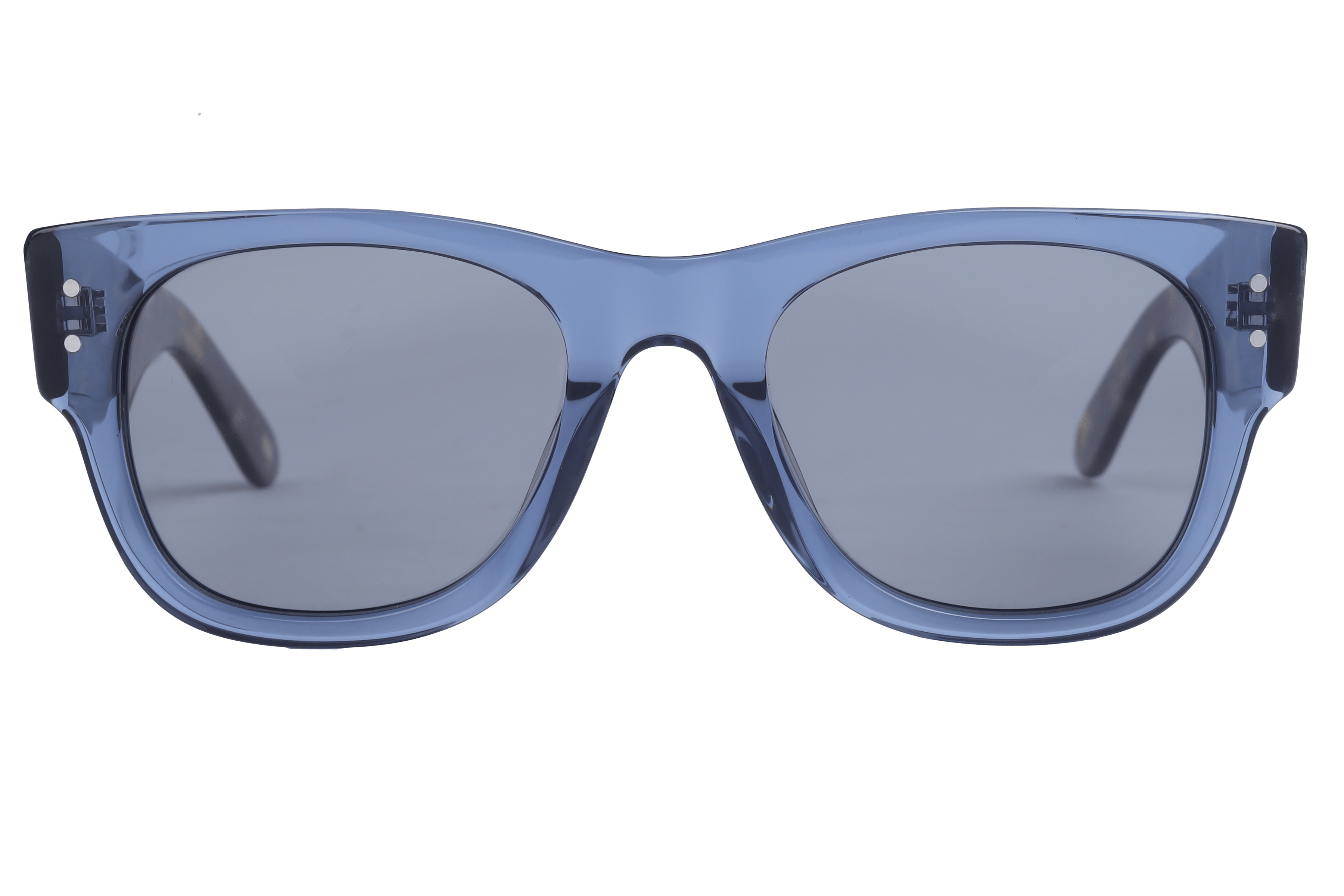 Inspira AT8732 Sunglass Transparent Blue Male Full Shell Sunglass — Transparent Blue frame — view 2